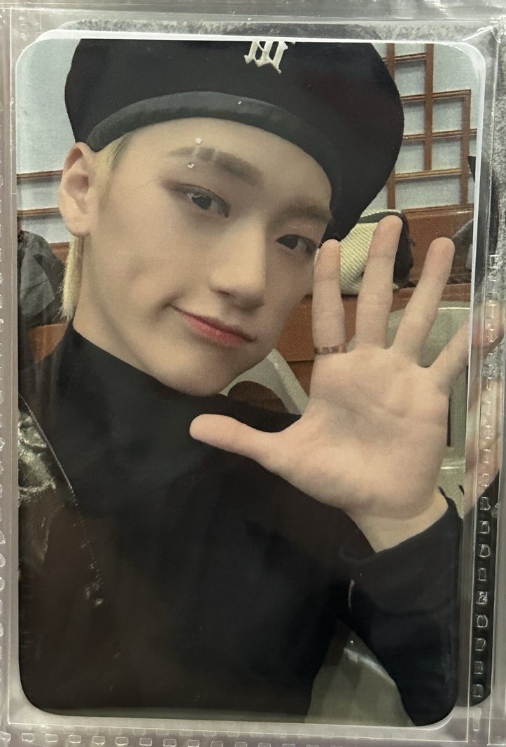 ateez 崔傘 金髮 簽售卡 Movement el 3.0 