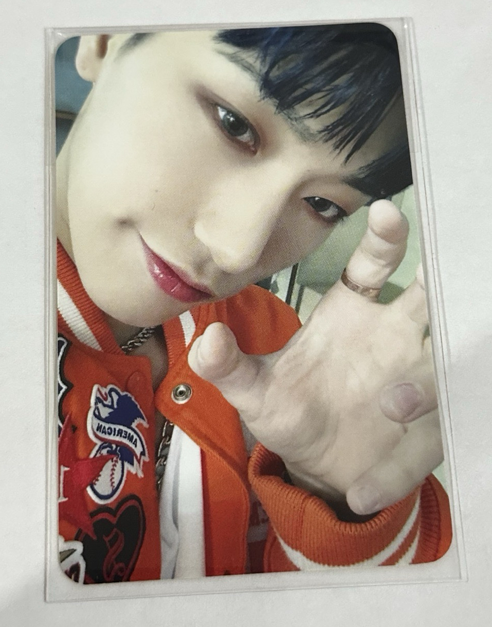 ateez 崔傘 藍髮 Fever Epilogue ms 3.0 簽售卡