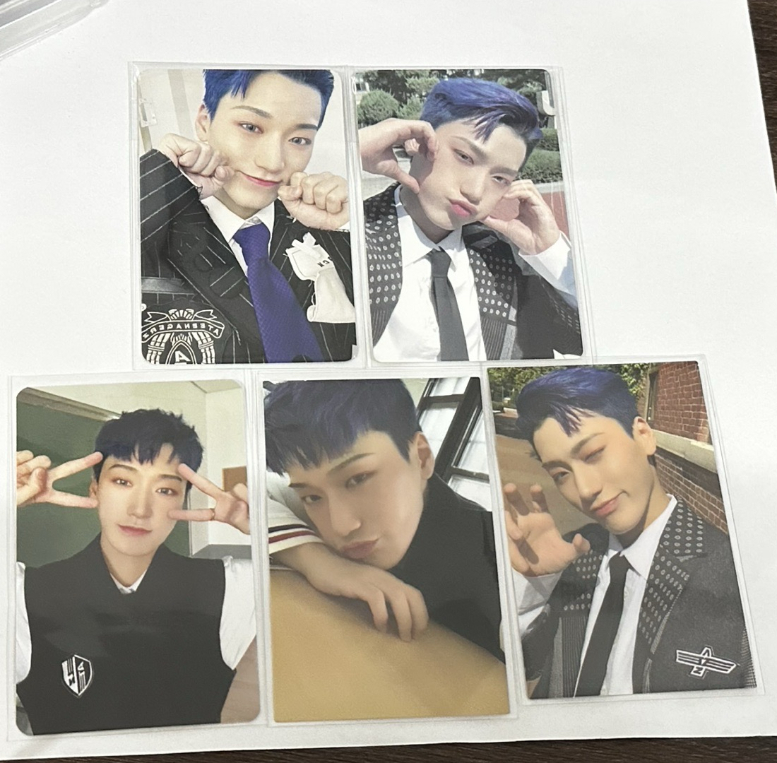 ateez 崔傘 藍髮 小盤 Fever Epilogue