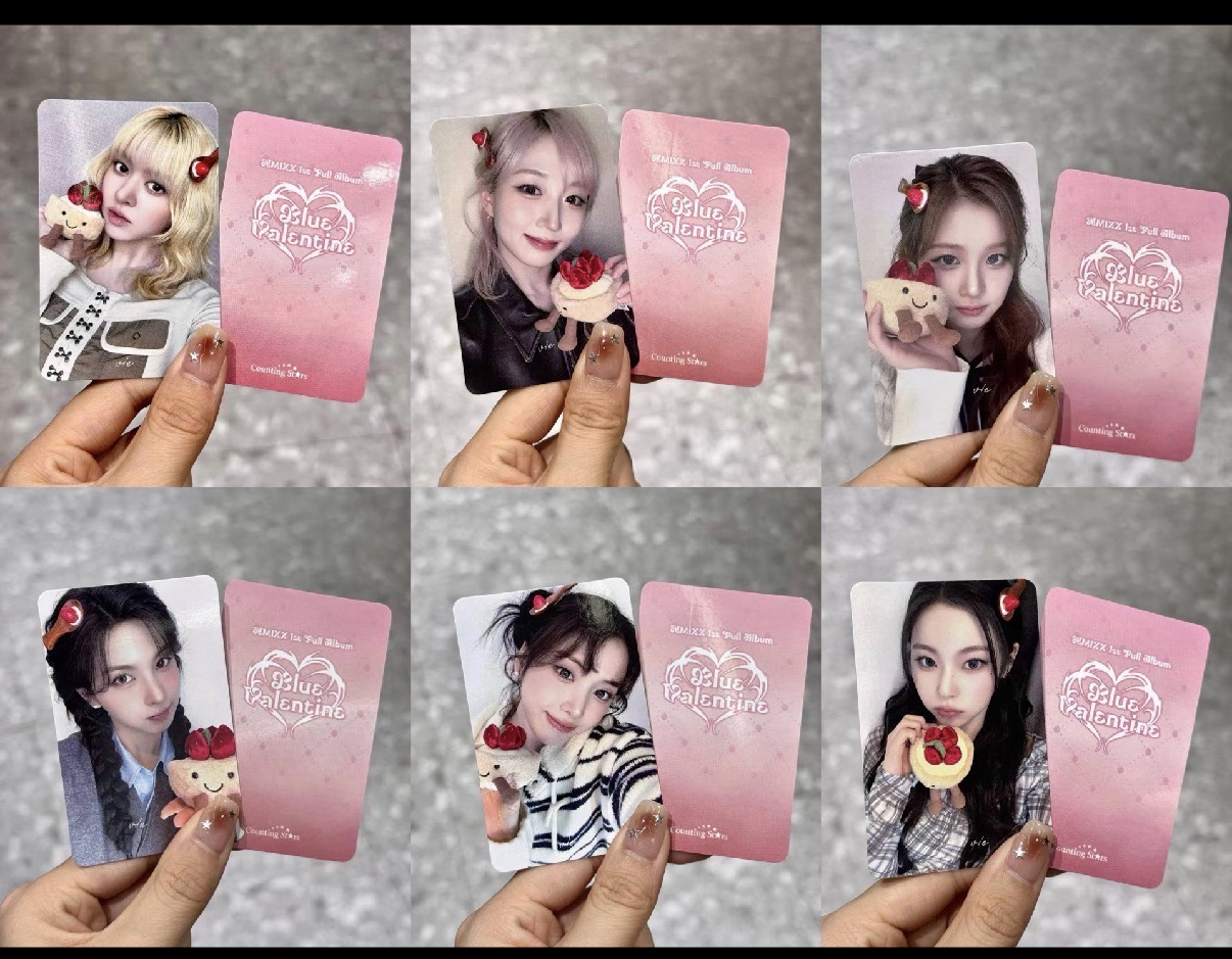  NMIXX 數星星幸運卡 草莓蛋糕