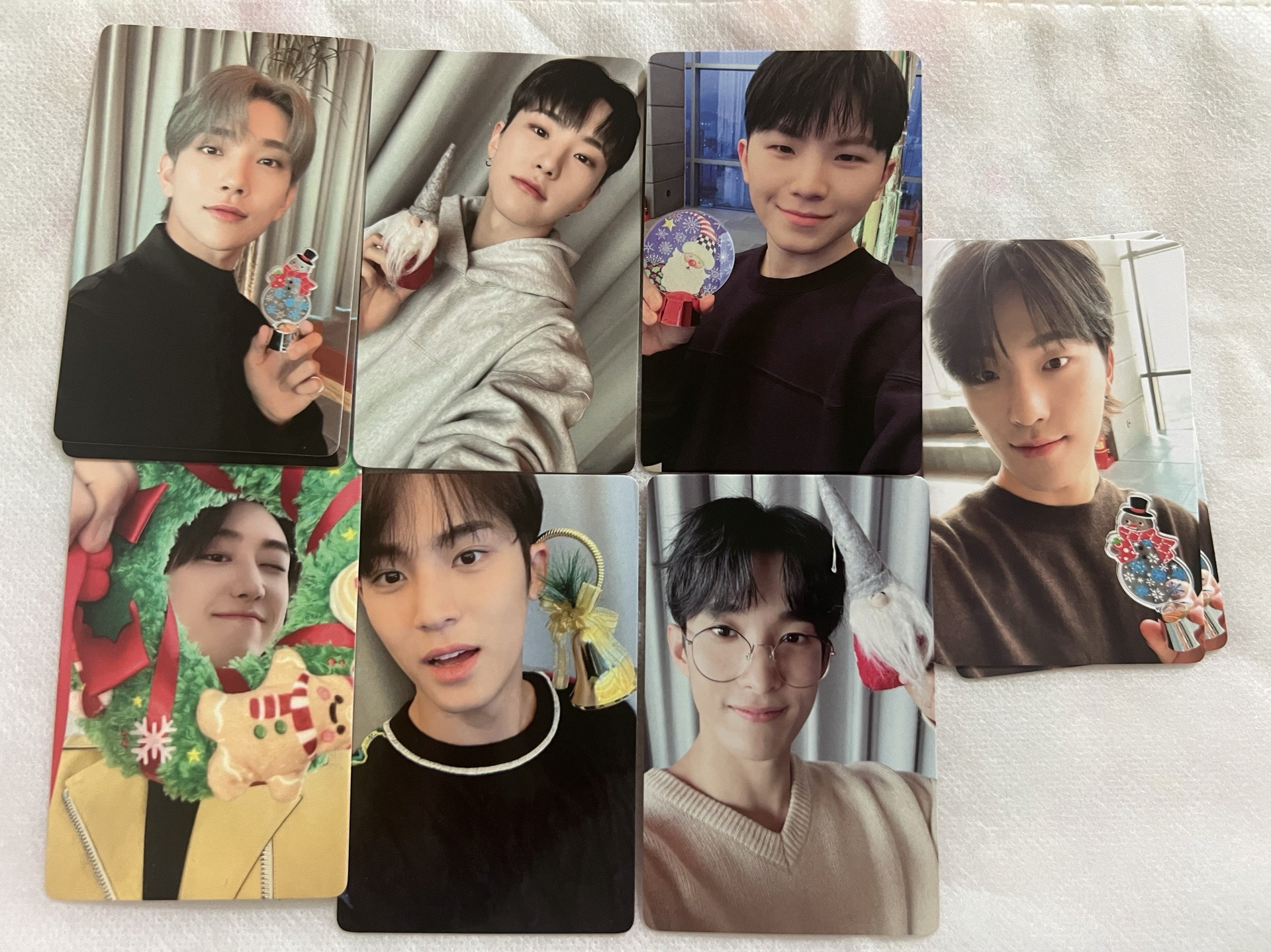 SEVENTEEN mini9 yzy F 中文卡背 聖誕卡背 簽售卡