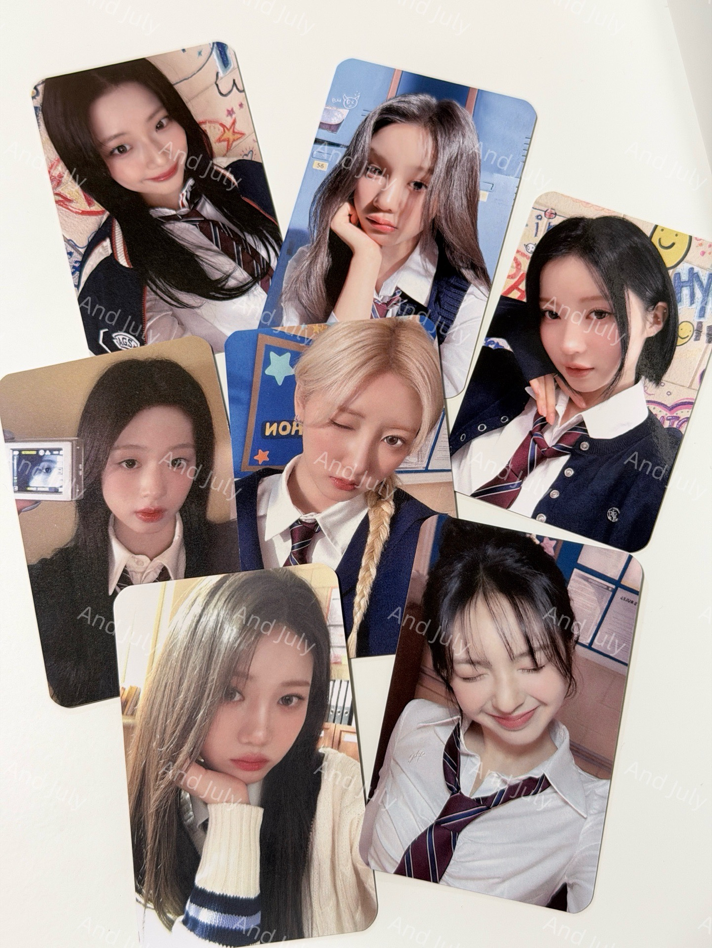 BABYMONSTER DRIP上海深圳快閃滿額 校服 SET(7p)