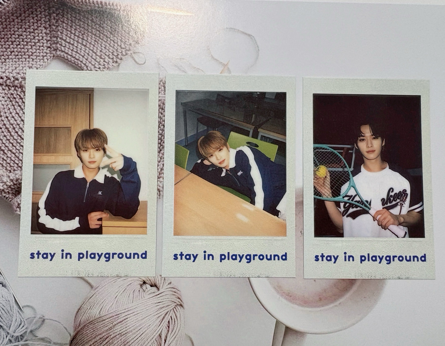 Stay in Playground 周邊卡 拍立得 旻