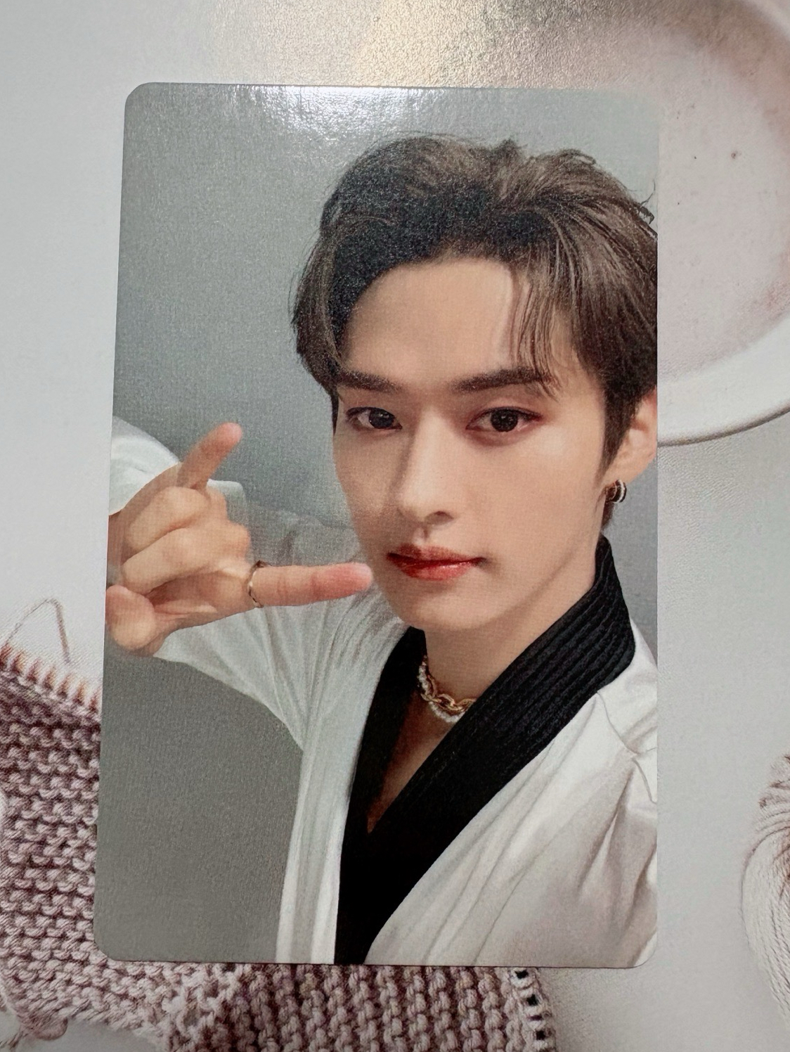 不簡單 一直娛 1.0 簽售旻 中文卡背