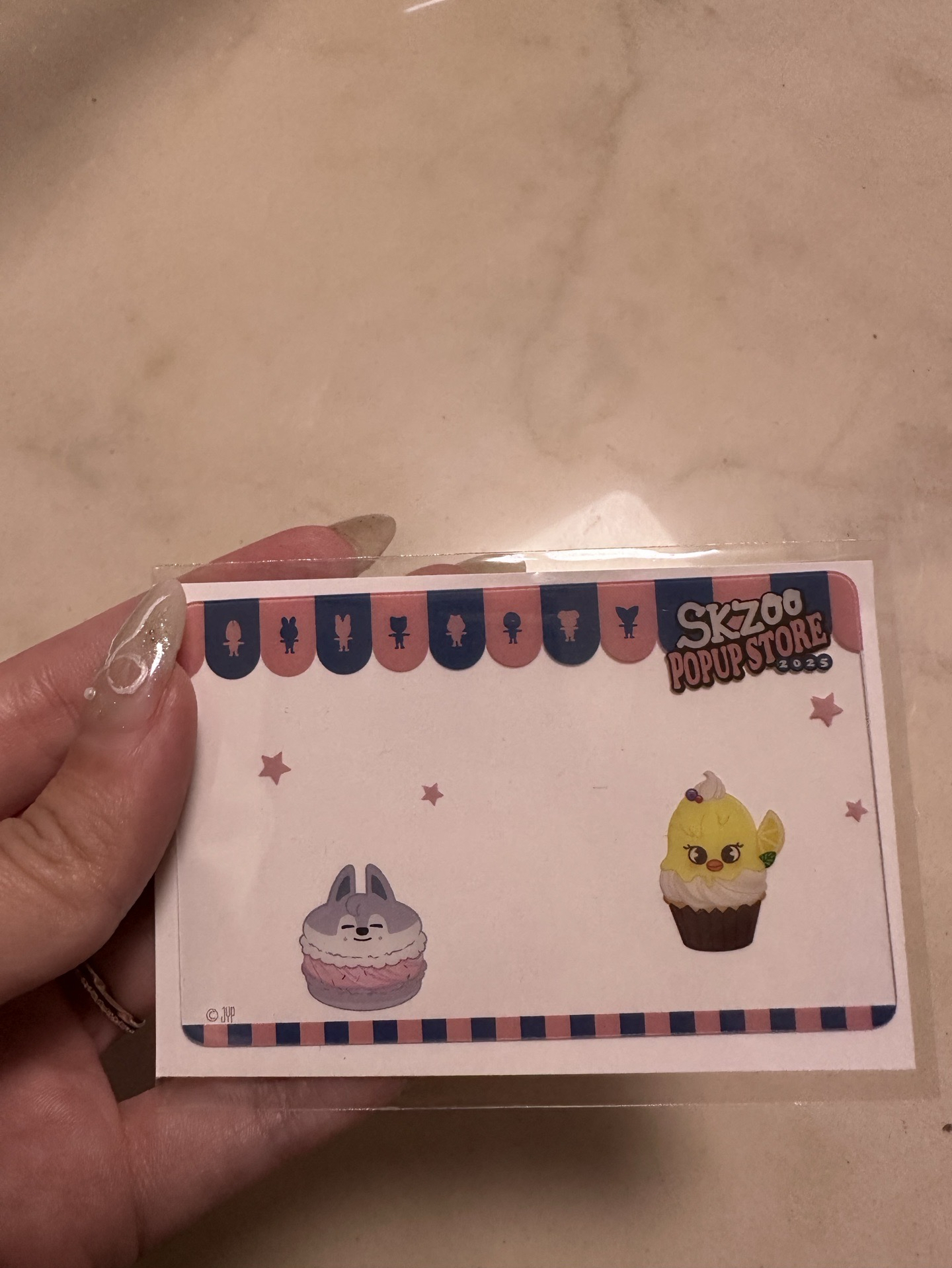 日本skzoo快閃燦菲透卡