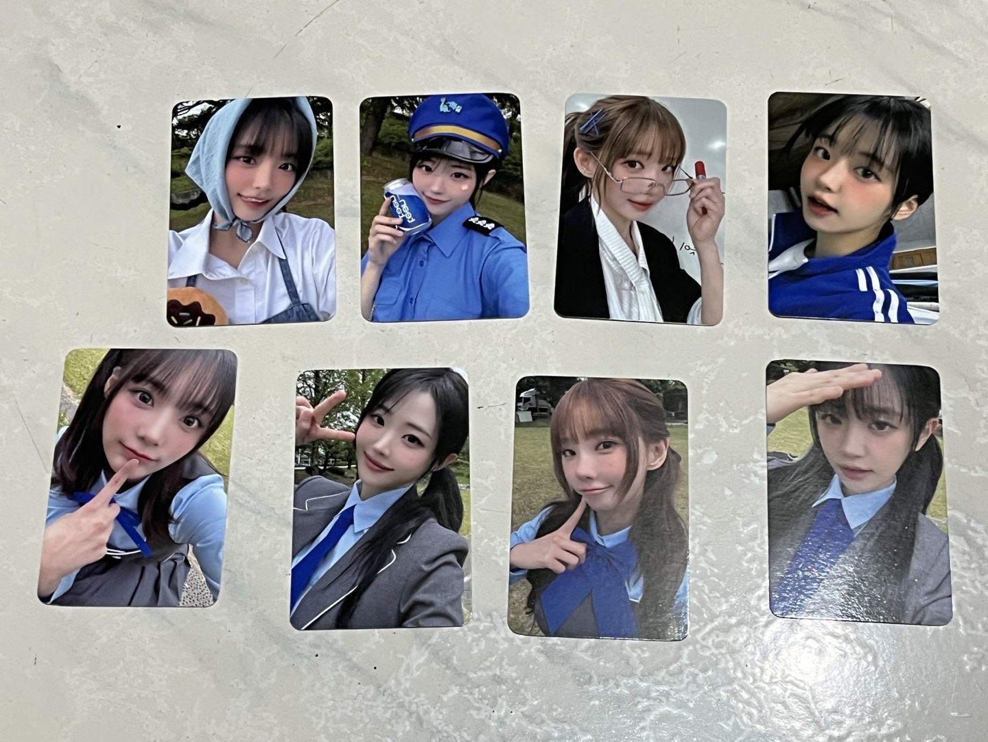 QWER teenteen 代言卡 LCK