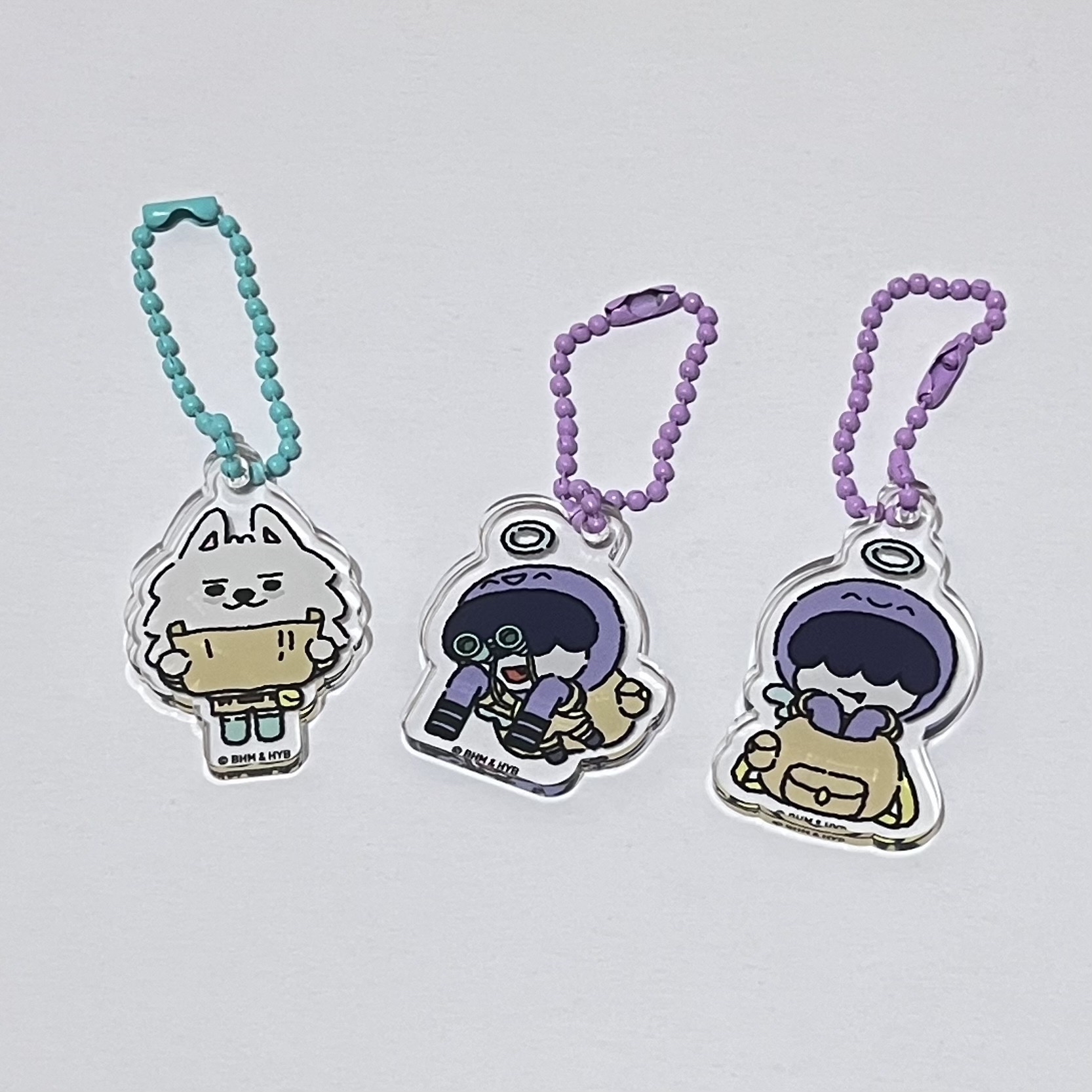 FINDING MOA 角巴兔 扭蛋吊飾 勇猛 哼呀寧