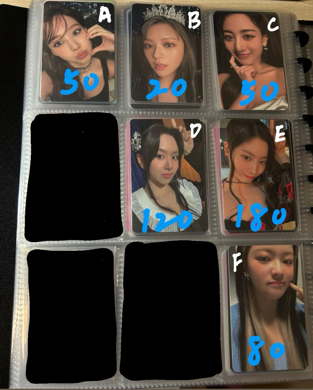 TWICE 專卡 特典卡