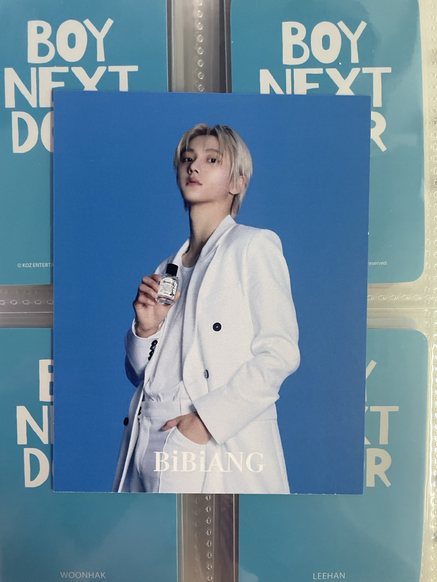 朴成淏 𝖲𝖴𝖭𝖦𝖧𝖮 박성호 BiBiANG 滿額 明信片 