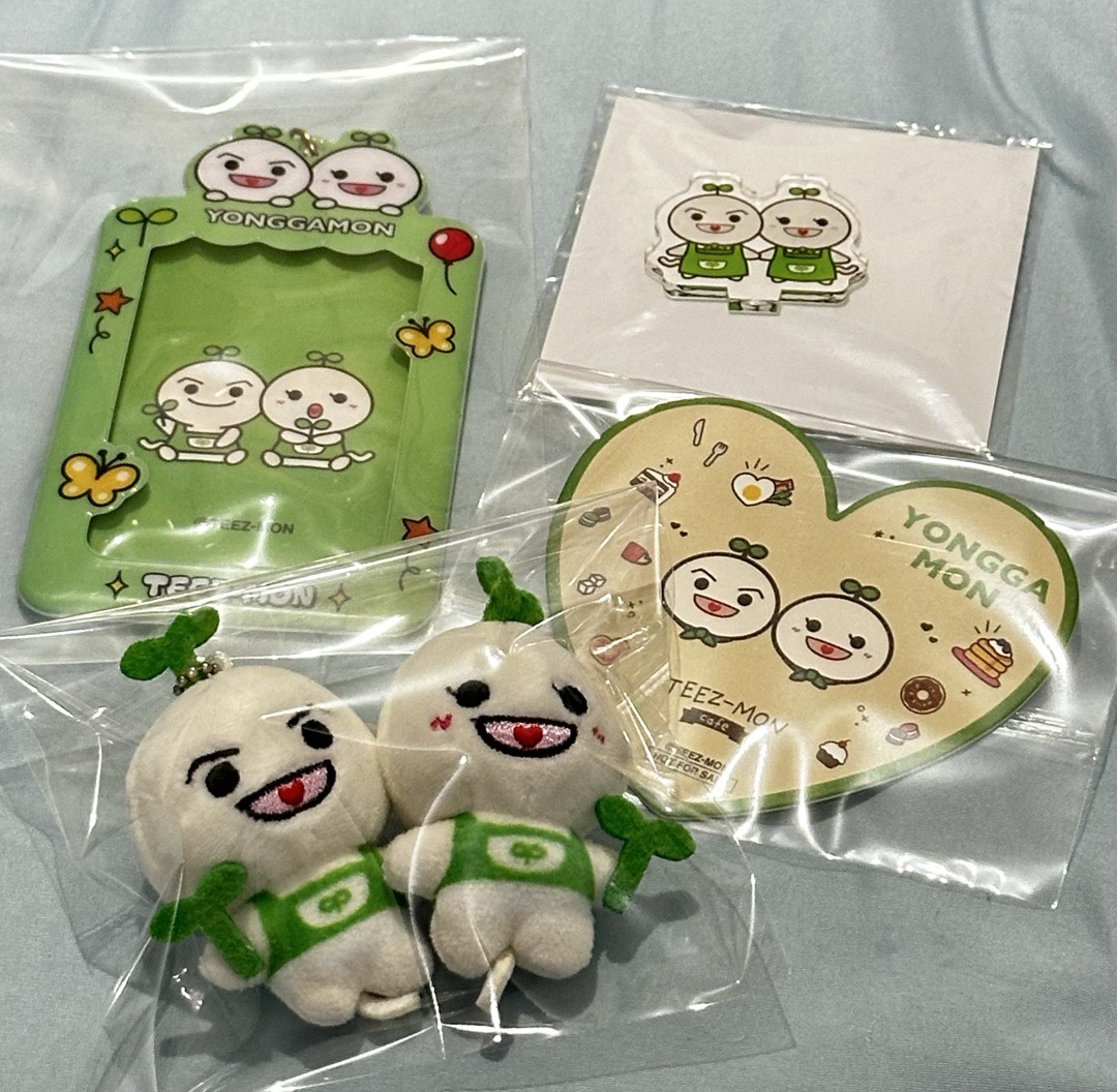 ateez 崔傘 teez-mon 日本 梯子夢 小盤 現貨