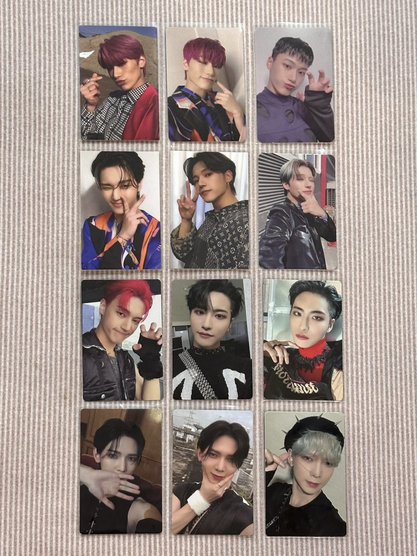 ATEEZ 一代小手燈+小卡盤