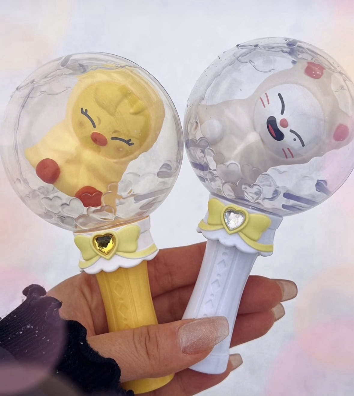 三麗鷗魔法棒第二彈 應援手燈造型可放公仔/夜光Skzoo