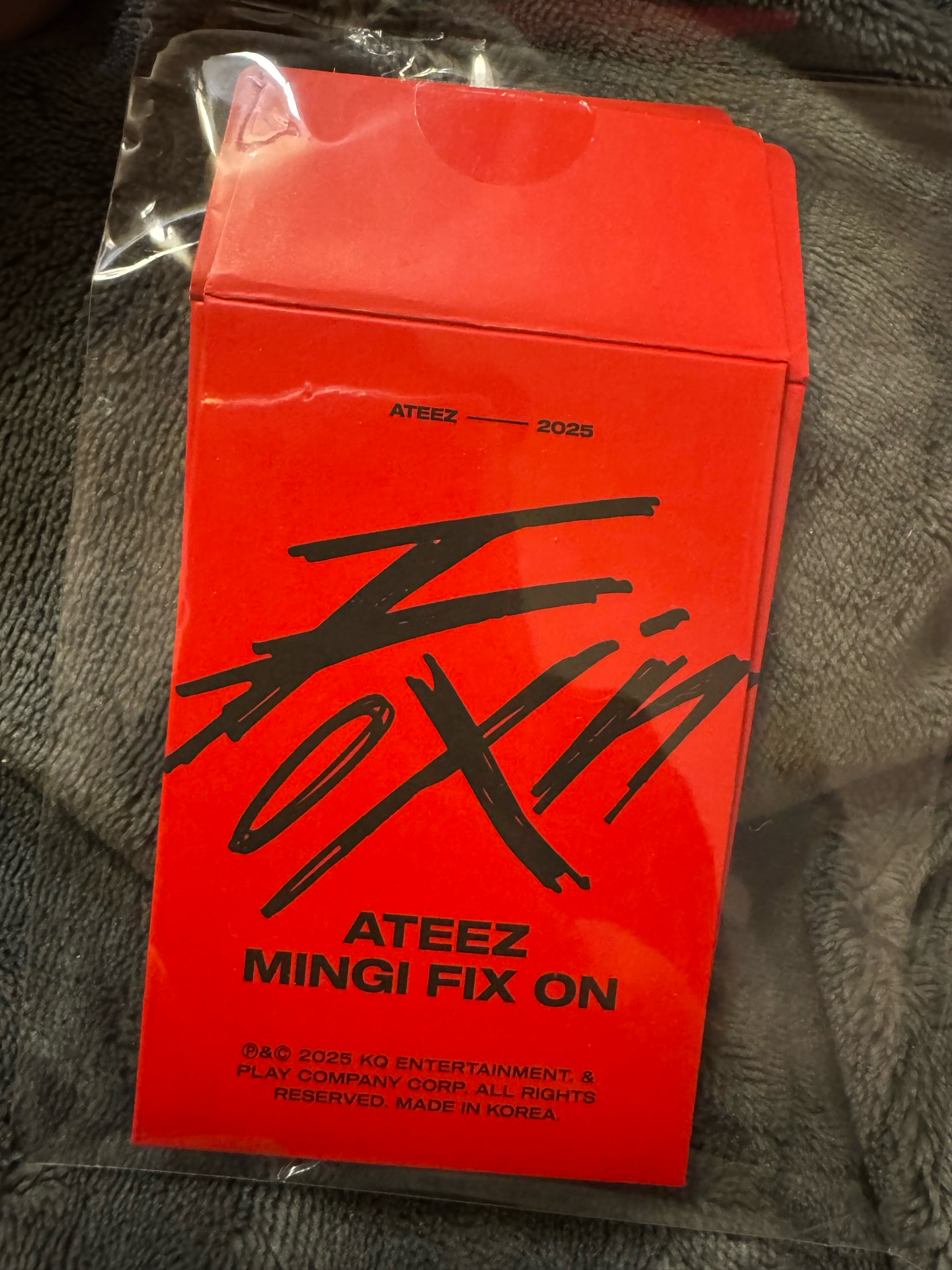 MINGI FIX ON ALT ACC PACK 周邊卡 HBD POP-UP 入場卡 隨機卡包 生日快閃 外套卡