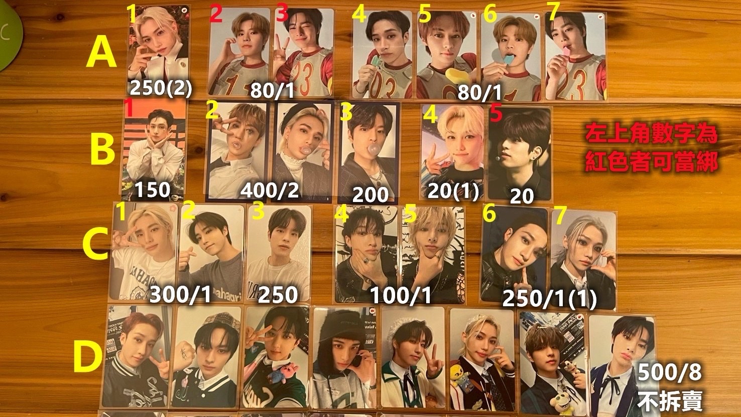 日專/雜誌/代言/滿額/場限/DVD卡