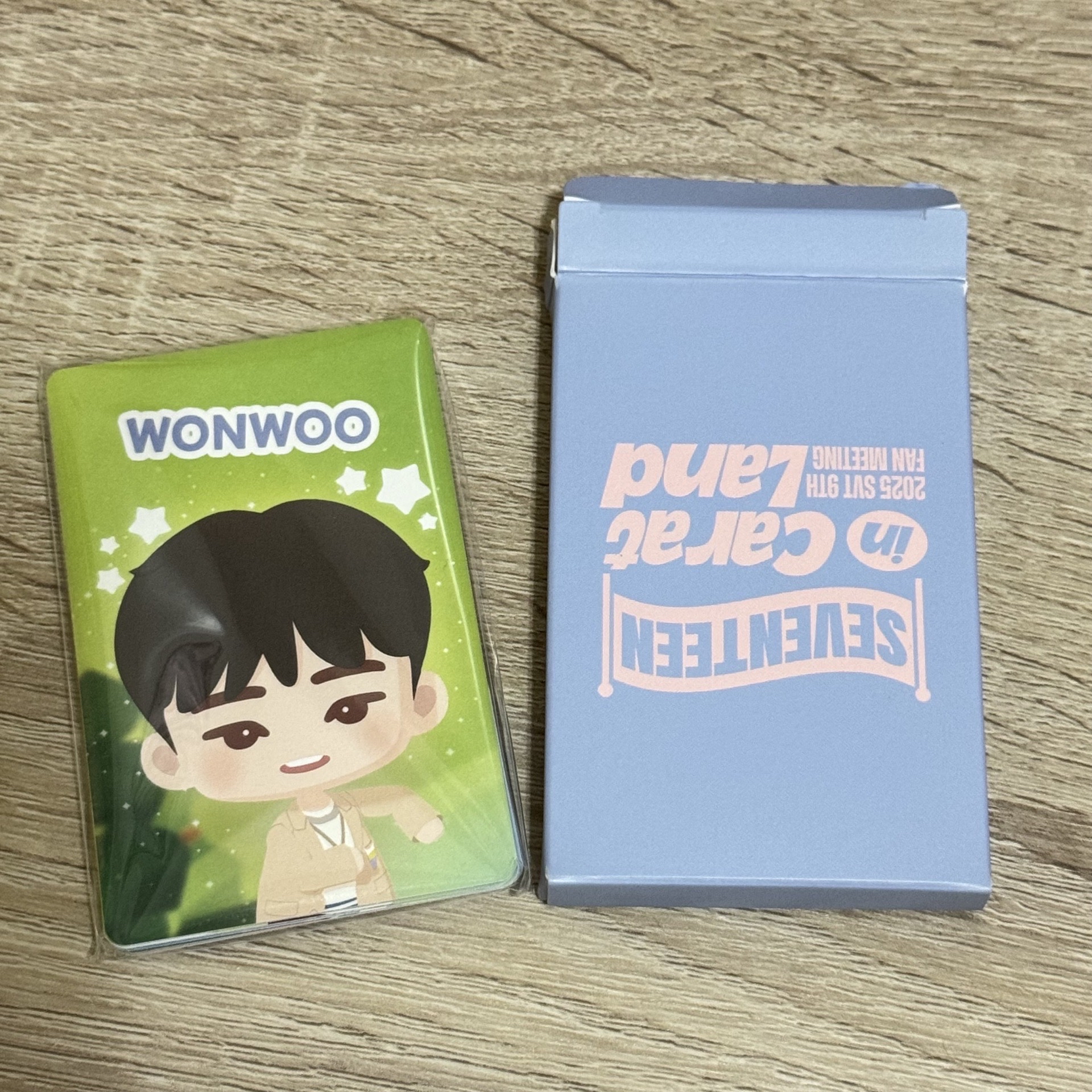 2025 SEVENTEEN IN CARAT LAND 遊戲卡