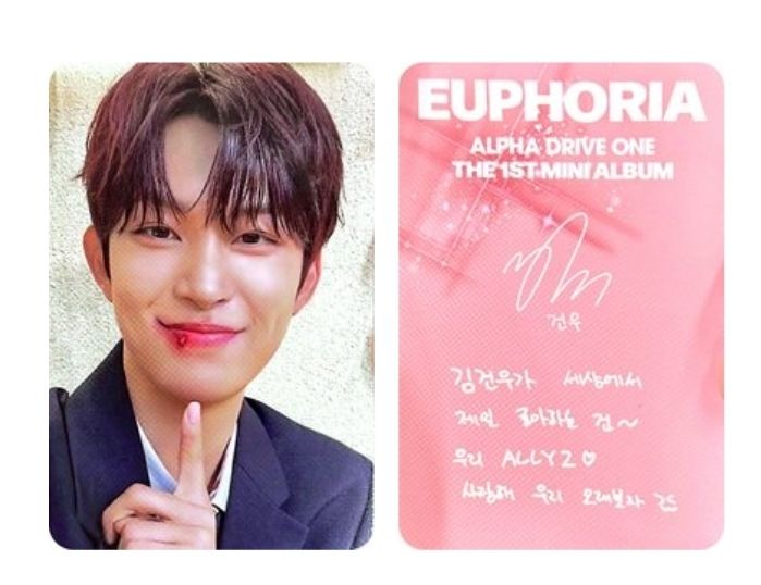 金虔佑 迷一 JEWEL CASE 專輯小卡 