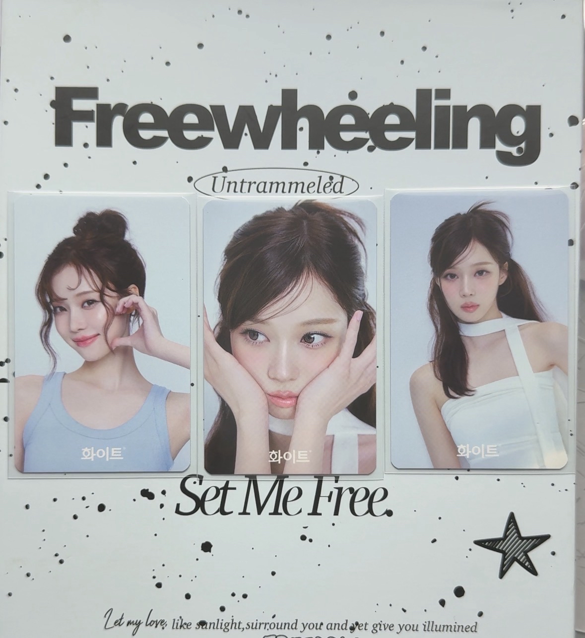 現貨 冬衛生棉代言卡