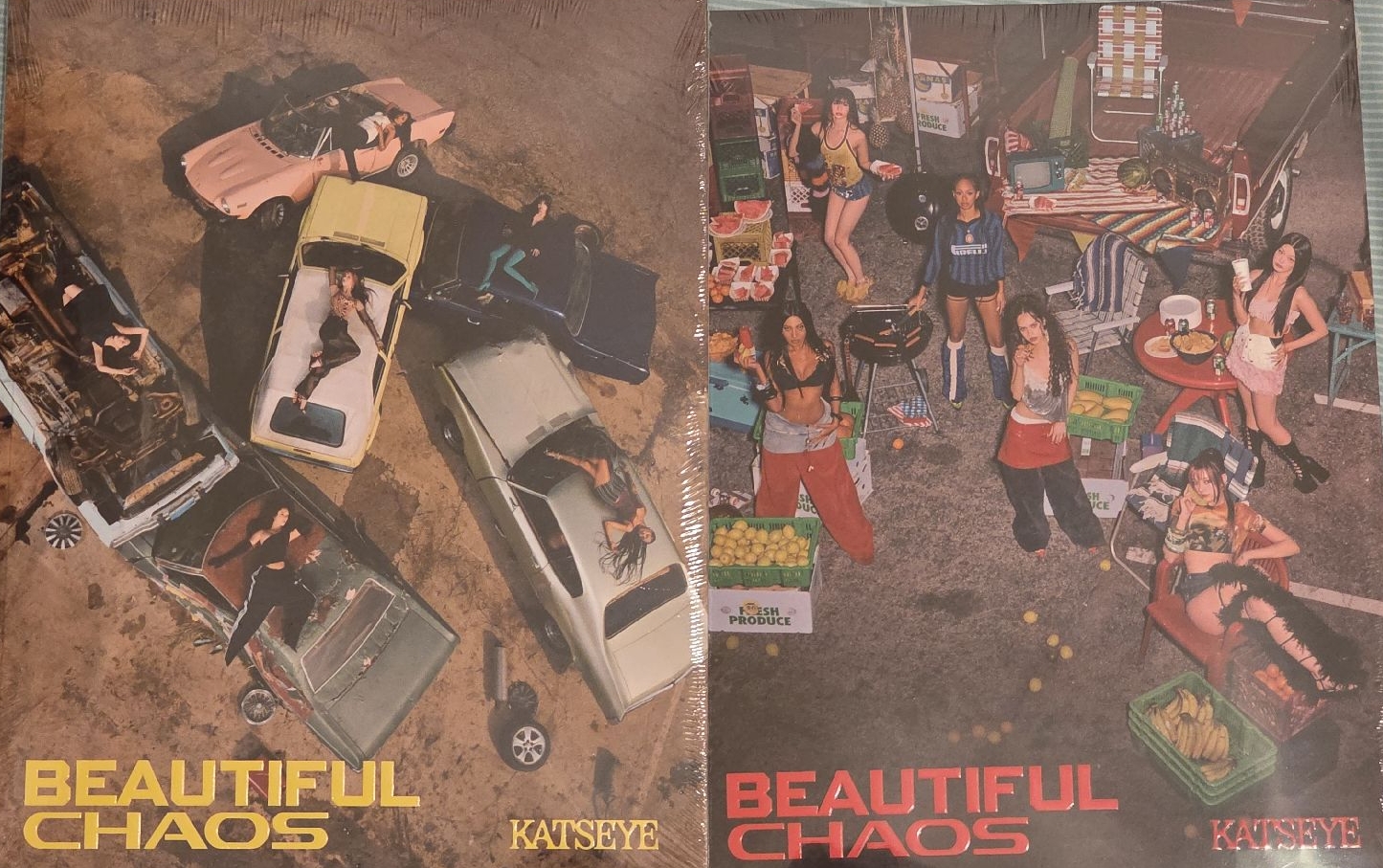 katseye beautiful chaos 未拆 專輯