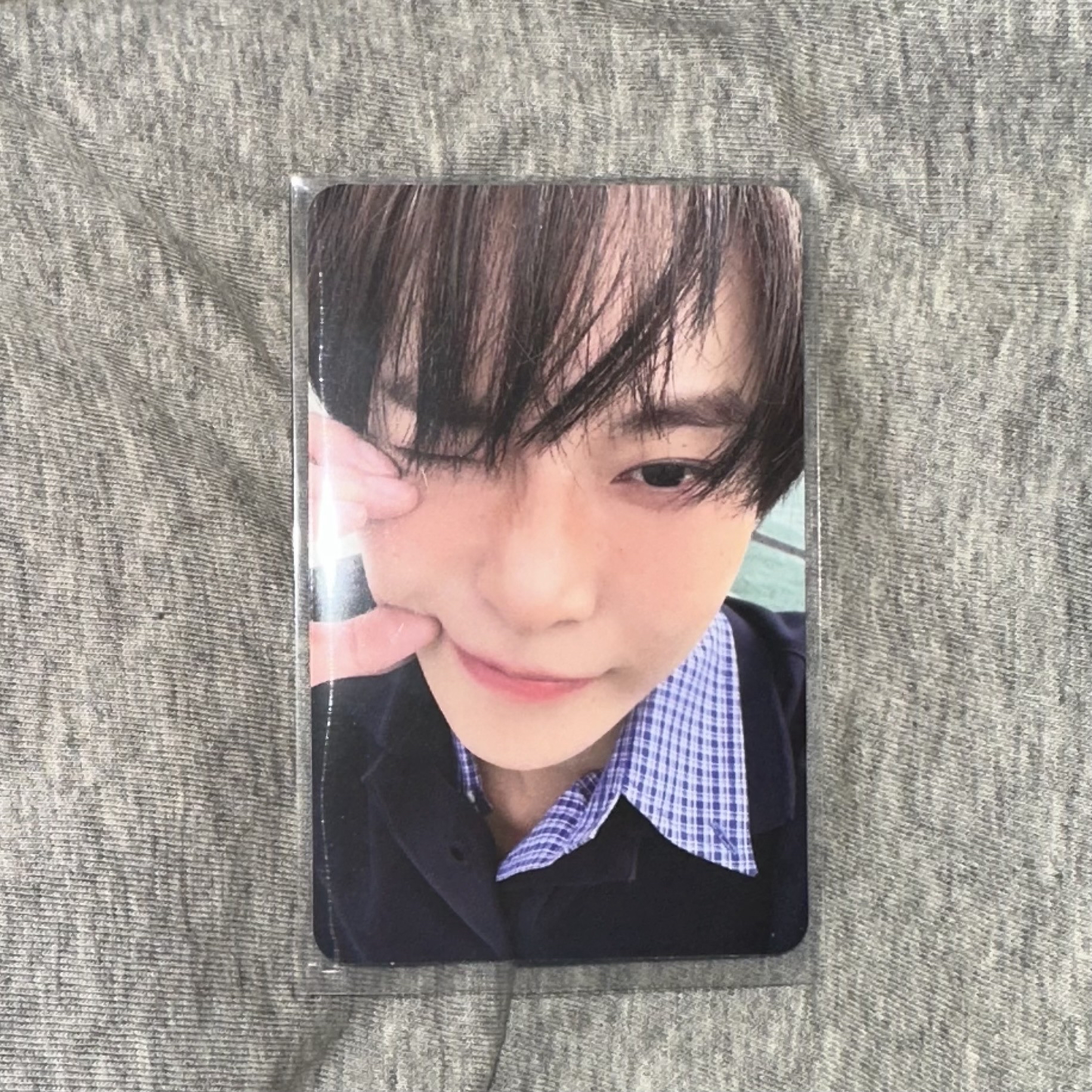 金道英臉頰愛心小卡