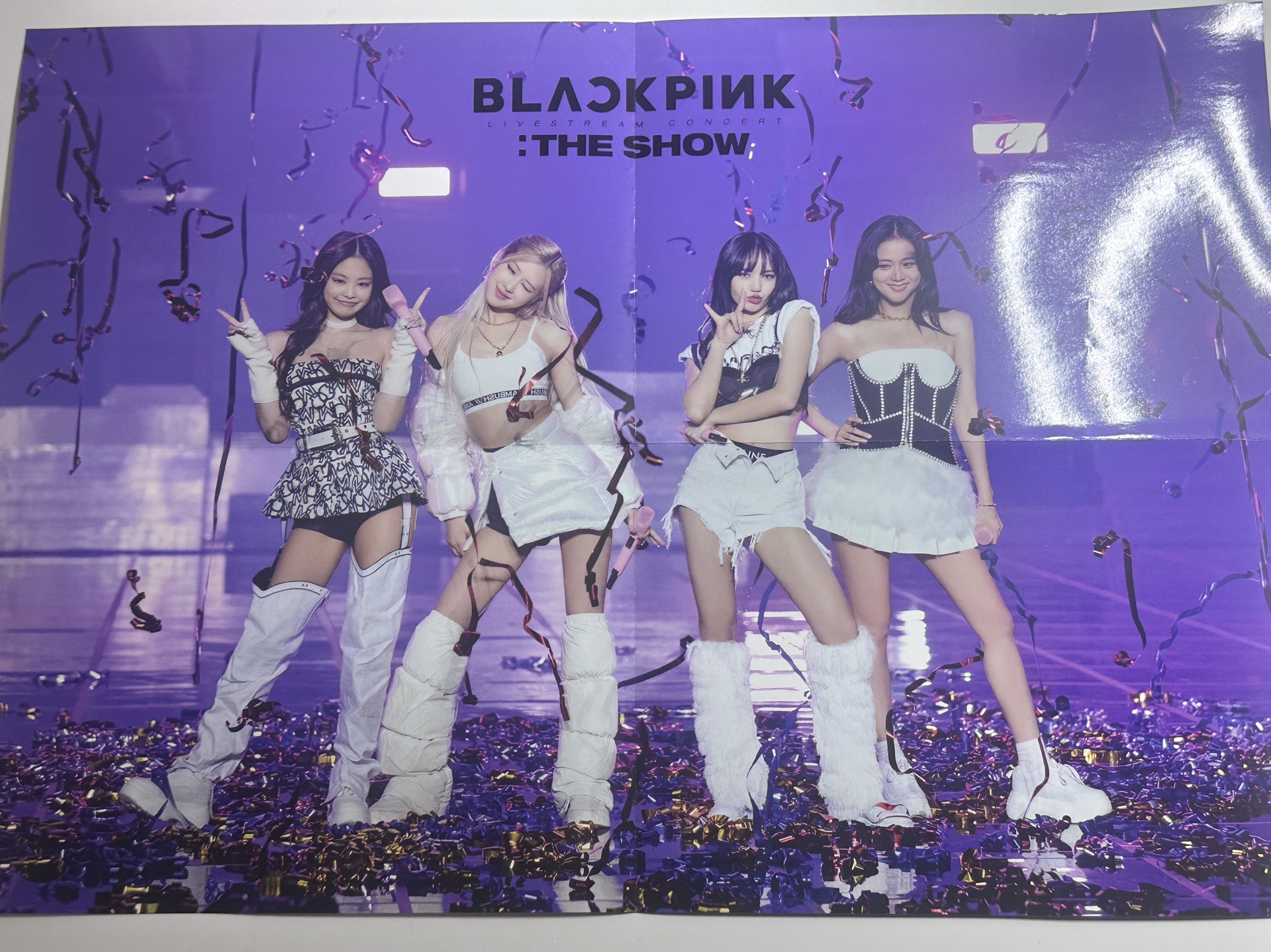 現貨 blackpink the show dvd 團體海報