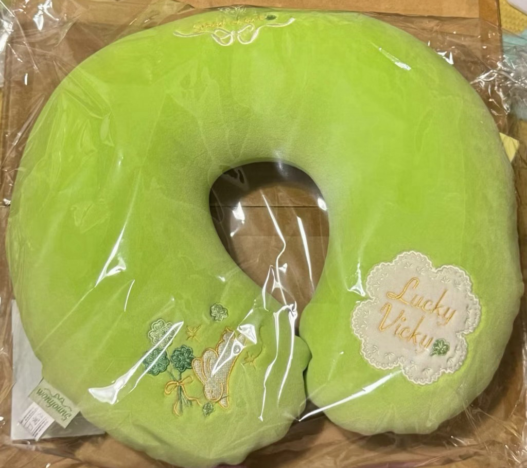 （現貨 全新未拆有卡）IVE 張員瑛 幸運草 抱枕 25’ FC IVE SCOUT 抱枕 