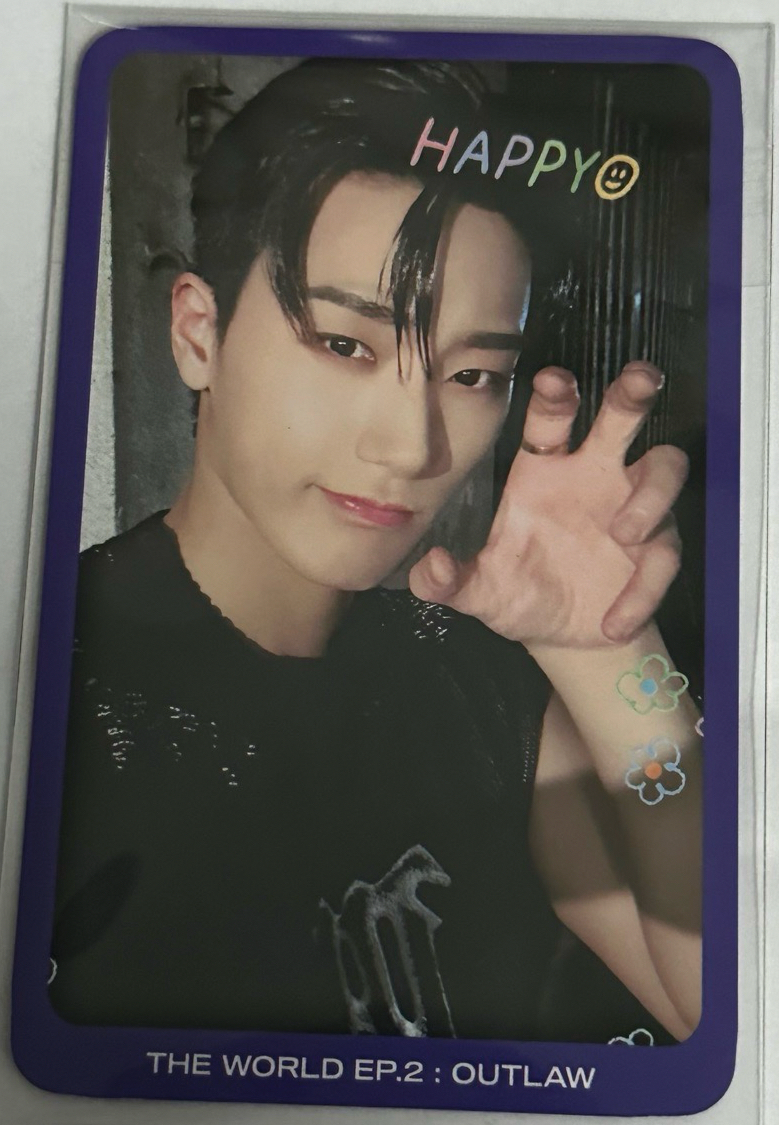 《客訂下單》ateez san 崔傘 公放卡 outlaw