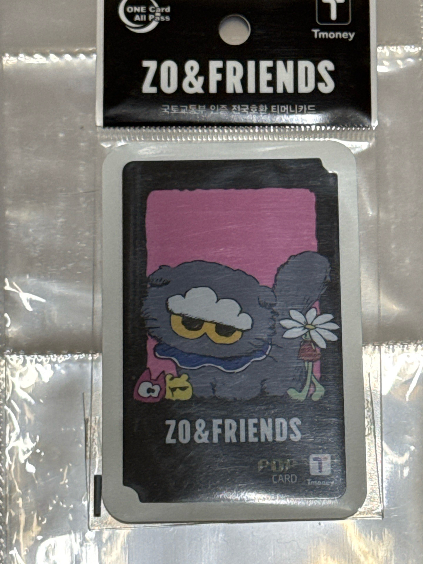 ZOA交通卡 粉透光