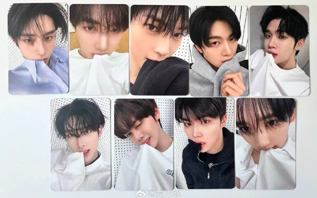 ZB1 咬衣服特典卡