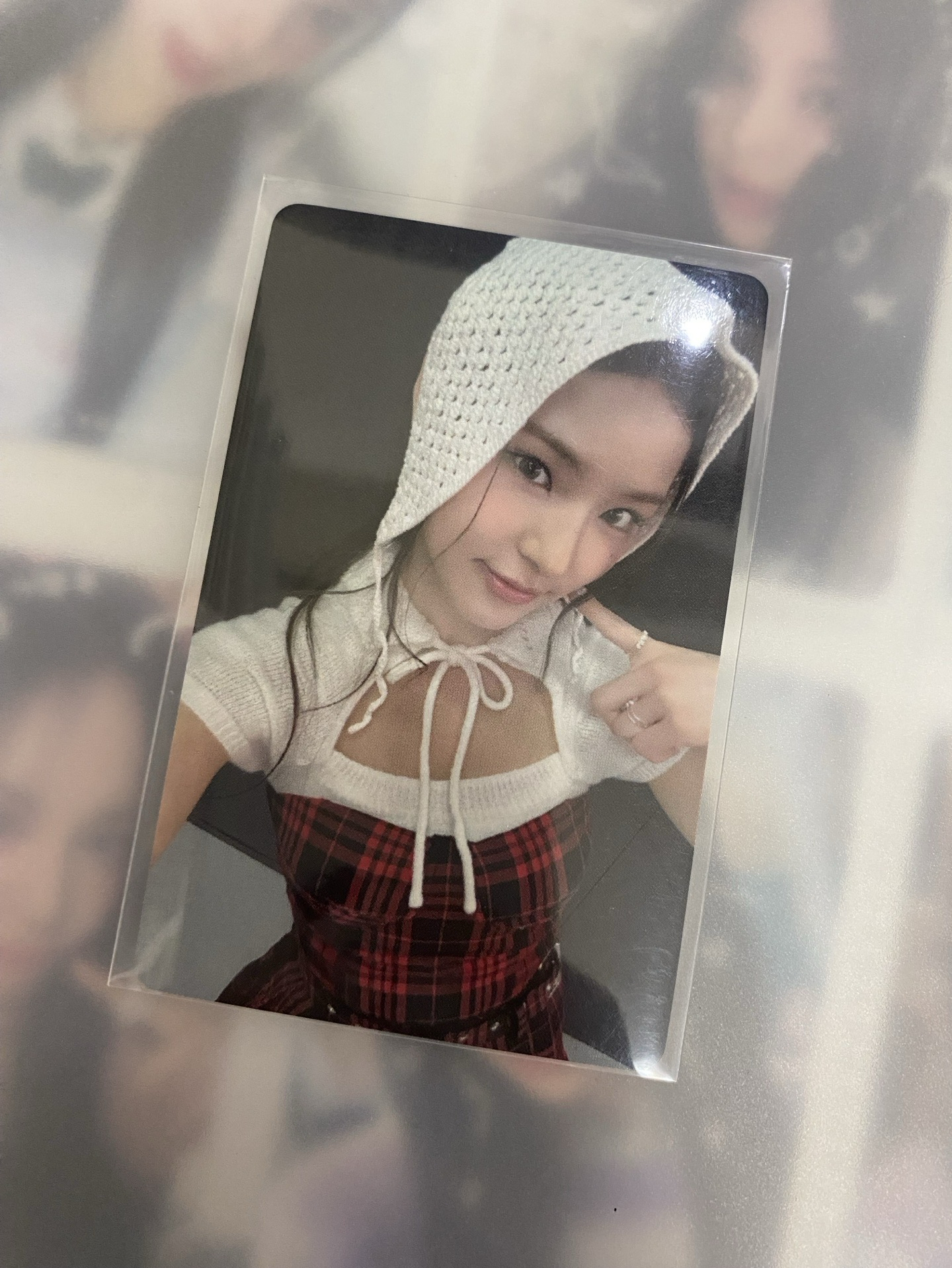 🍀izna KCON 隨機卡 頭巾麥