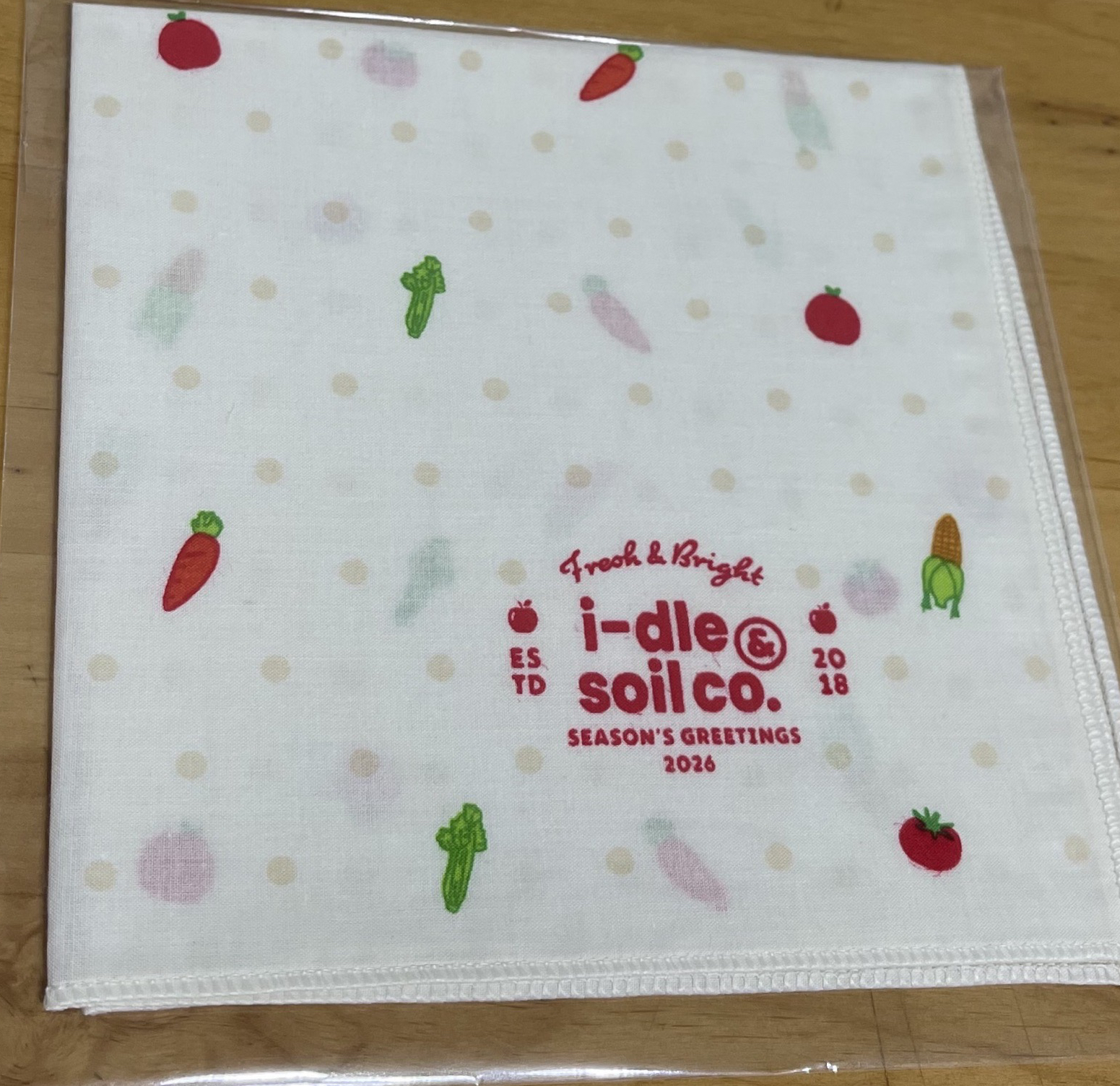 idle2026年曆 手帕