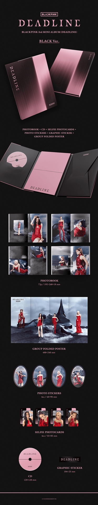 （現貨）Blackpink迷3專輯