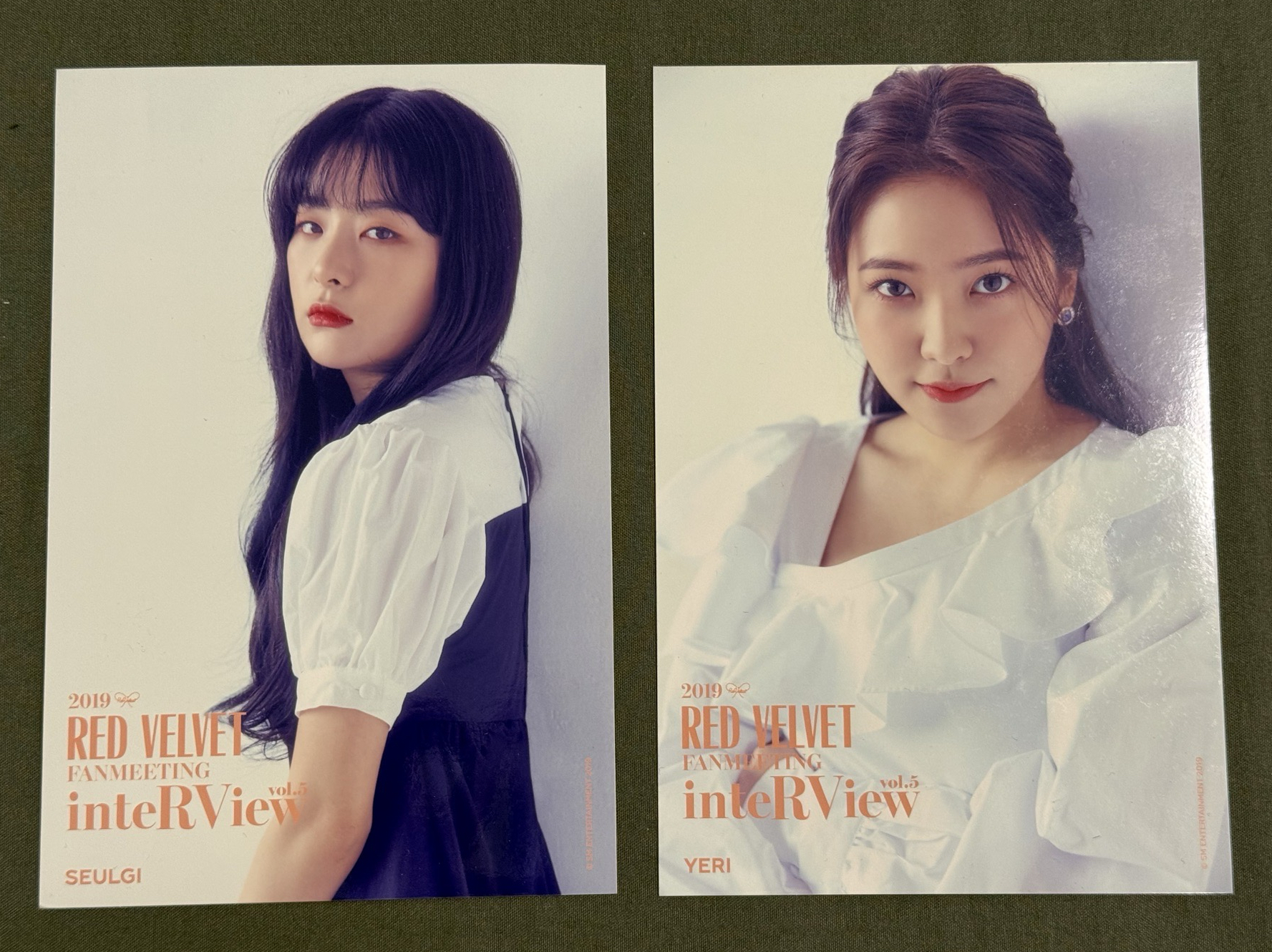 現貨/ Red Velvet 2019粉絲見面會明信片