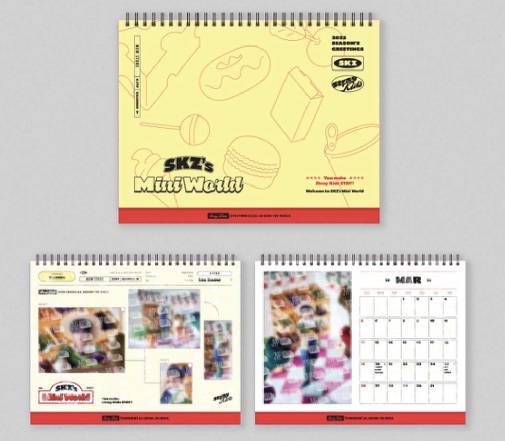 SKZ 2023年曆 固配