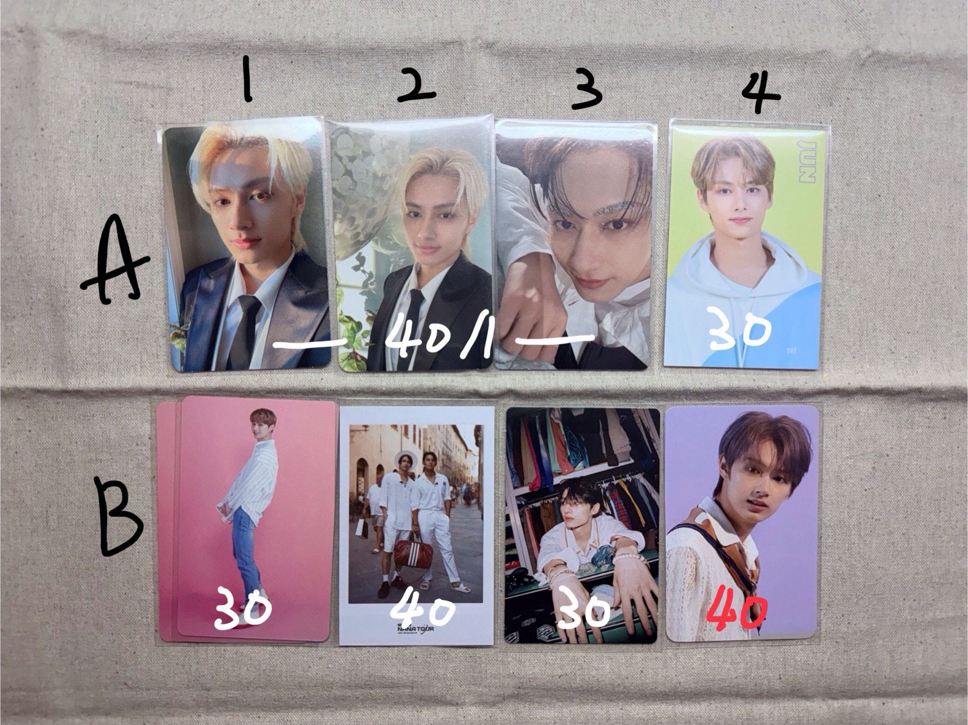 俊 專卡/特典卡/卡包卡