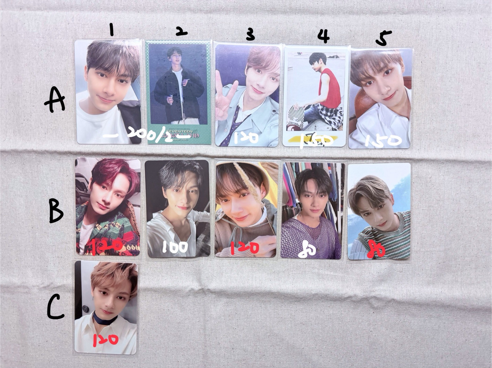 俊 專卡/周邊卡