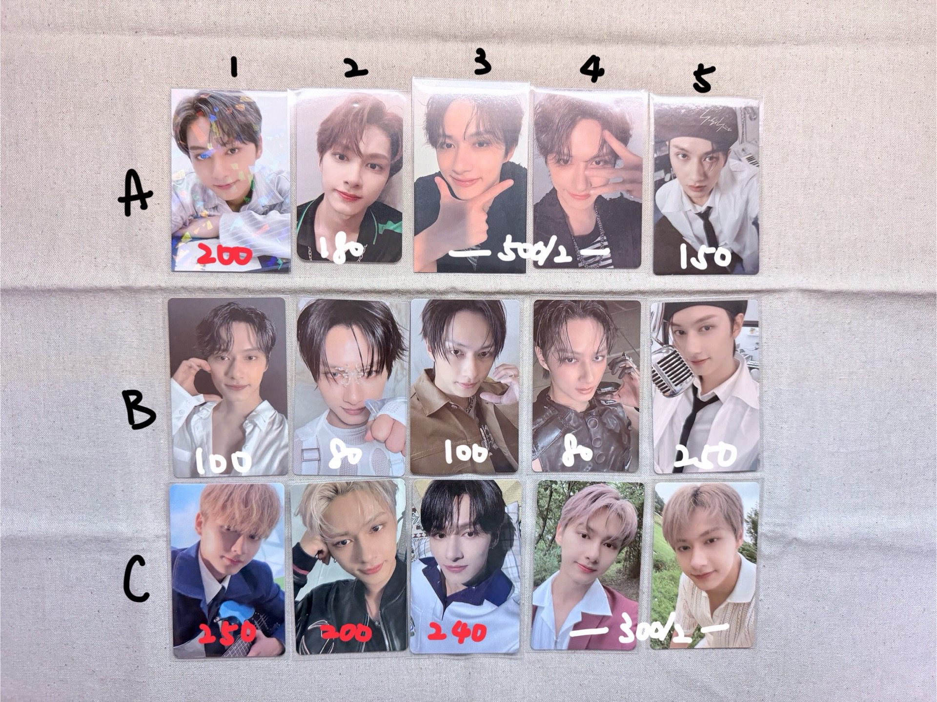 俊 特典卡/早期卡/周邊卡/專卡