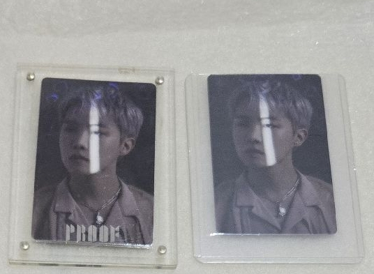 BTS PROOF日咖特典 號錫愛心閃卡