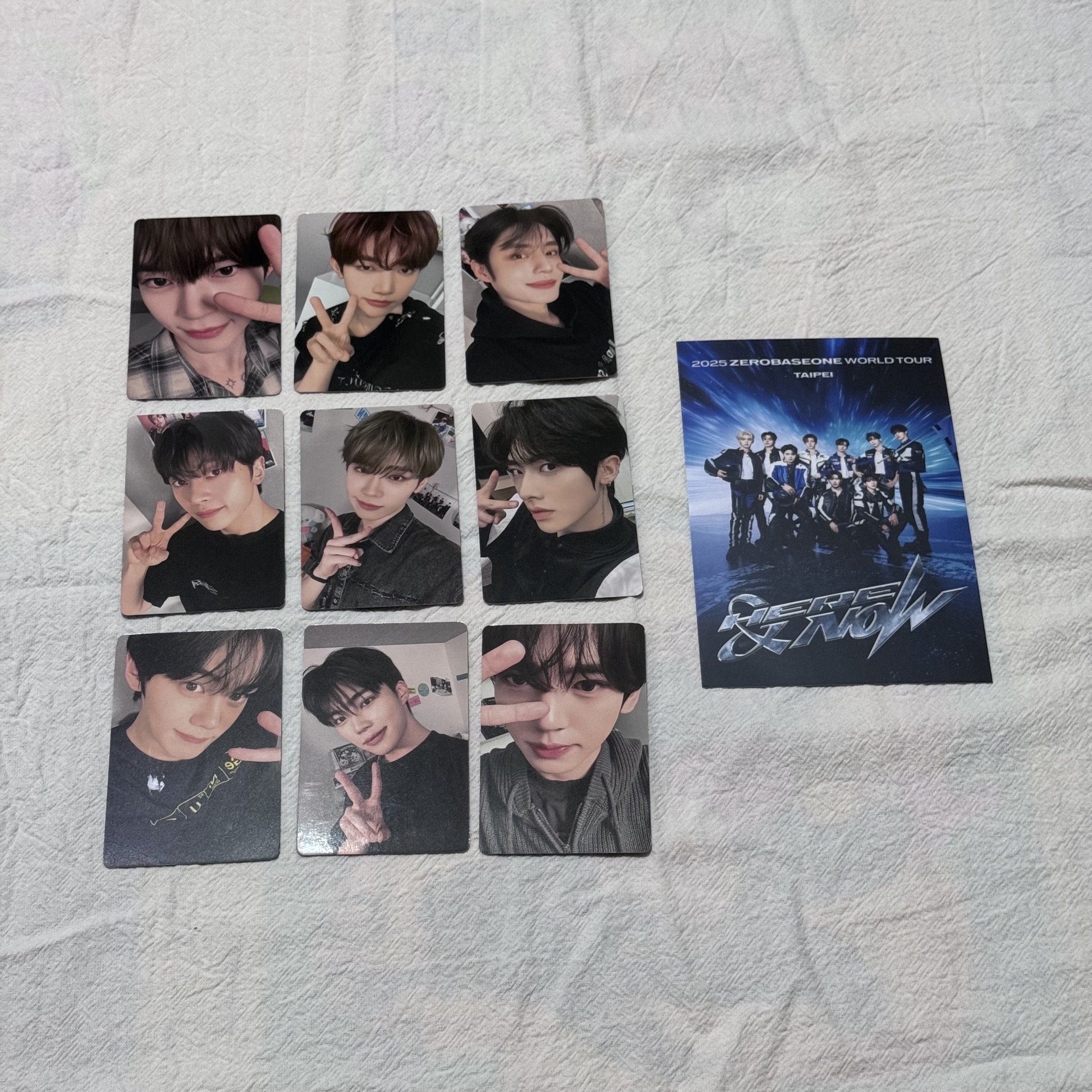 Here & Now 台北場 入場卡 明信片