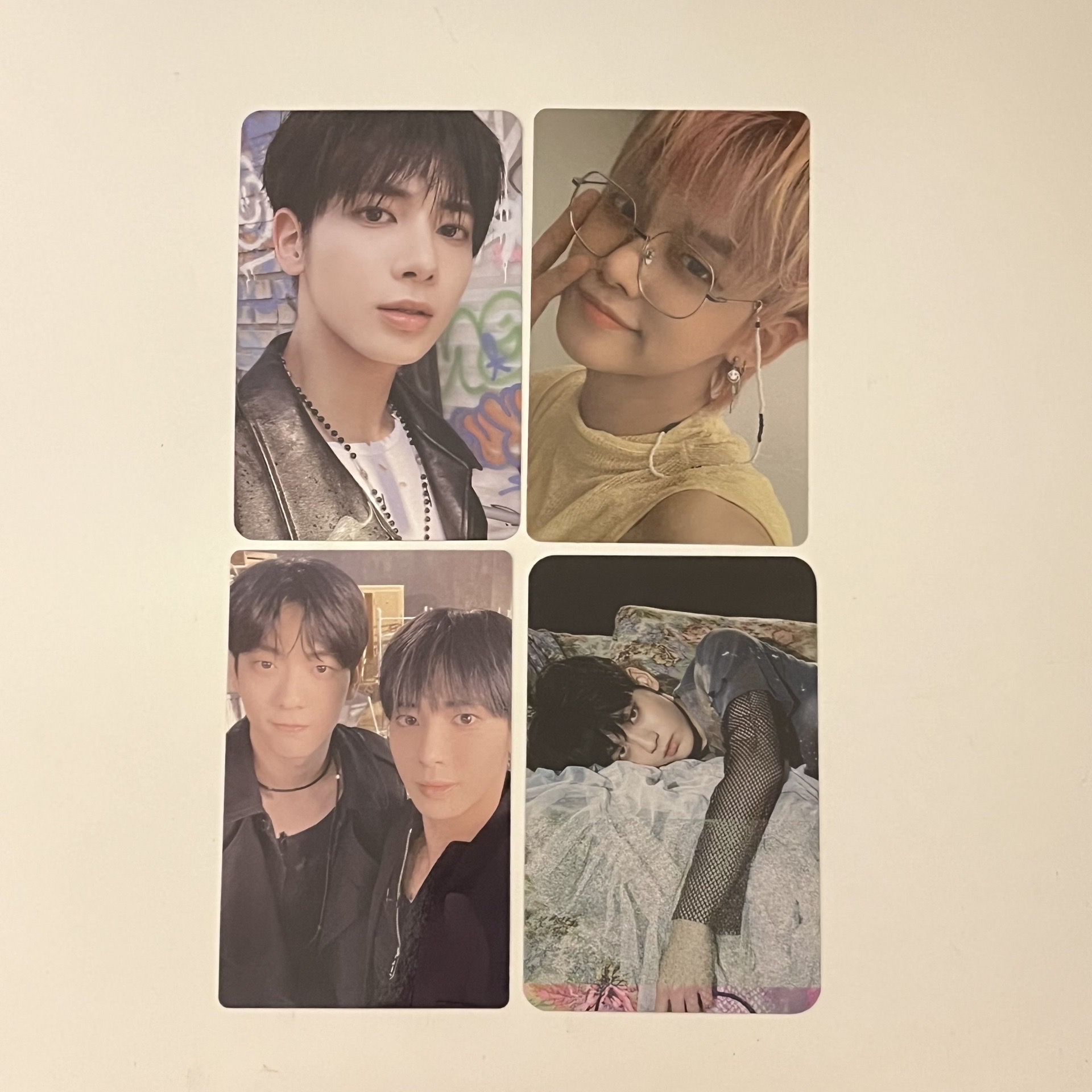 TXT r竣 正規三顯專卡 彬特典 gbgb日專雙人卡