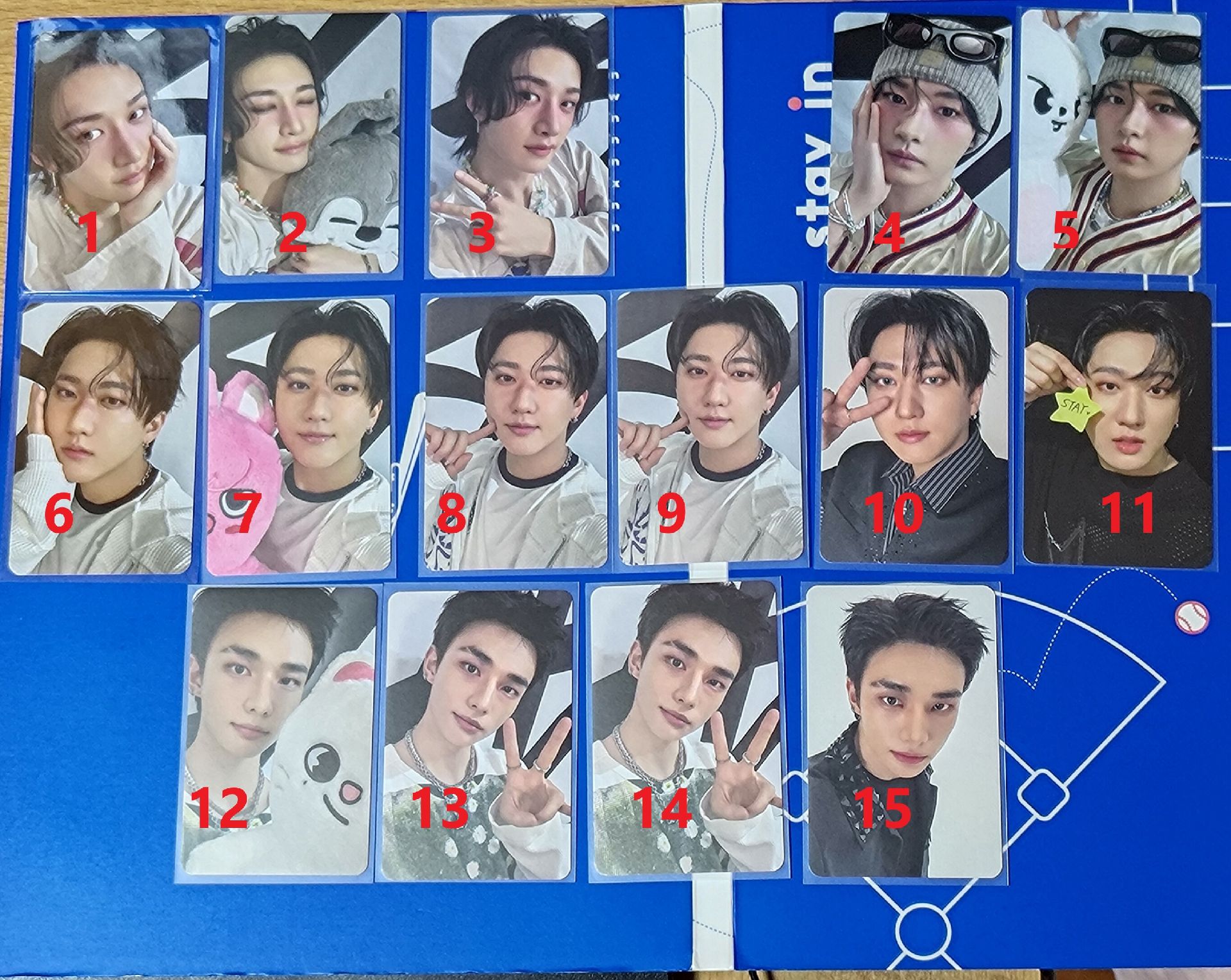 skz入場卡/滿額卡/特典-全部100/1張