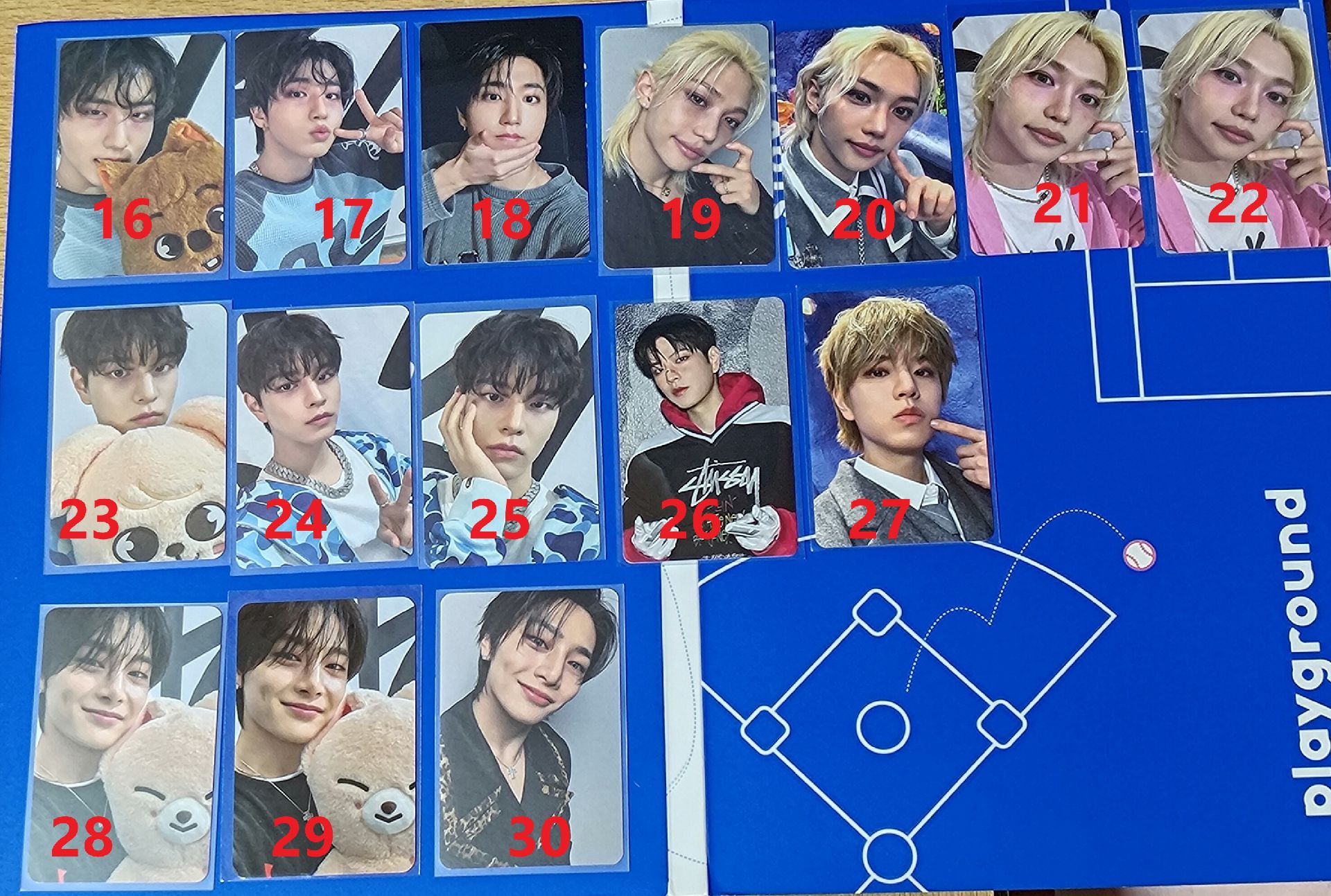 skz入場卡/滿額卡/特典-全部100/1張