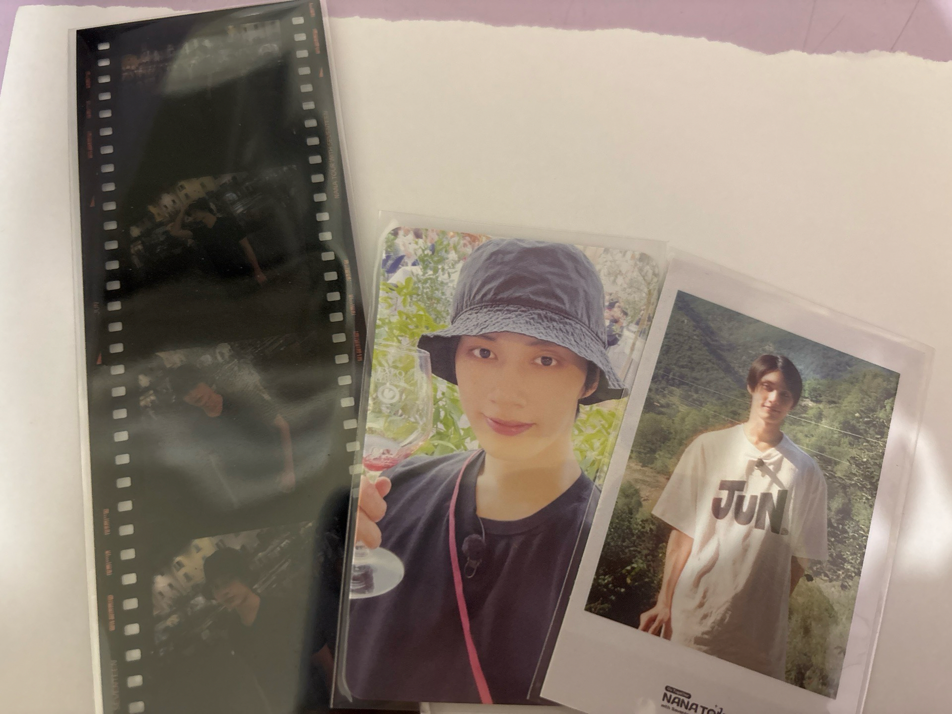 NaNa 文俊輝Jun組 小卡+拍立得