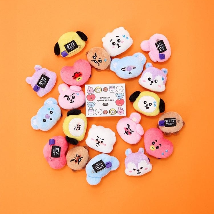 BT21 TODAY'S FACE 隨機胸針