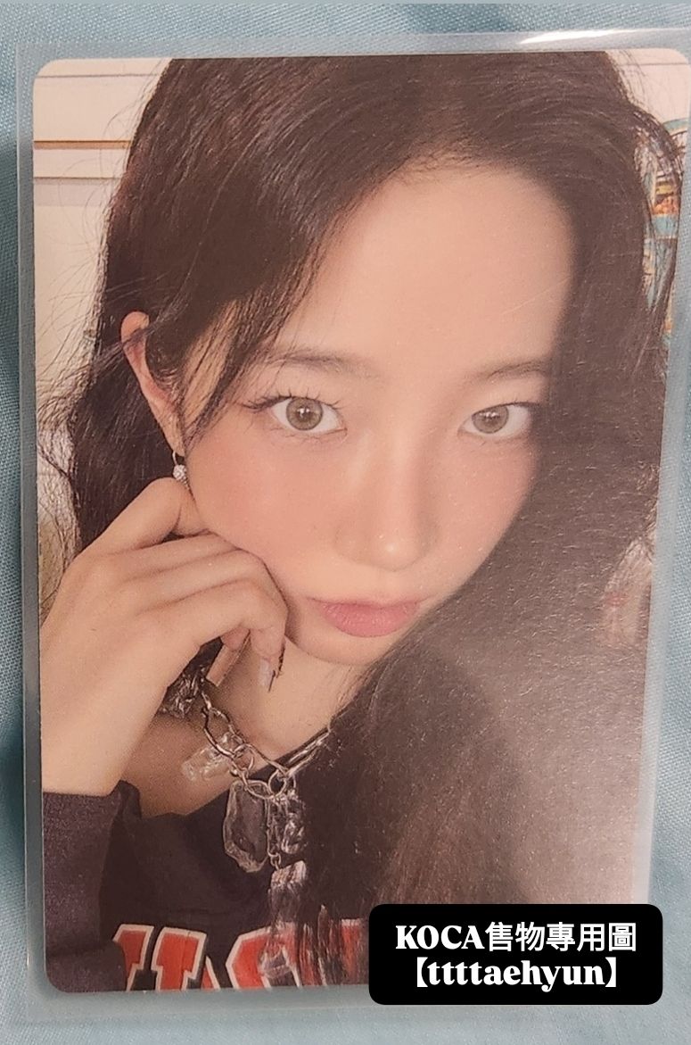 Le sserafim 官方周邊 日巡東蛋拍立得小卡、專輯小卡、日本小專輯扭蛋 