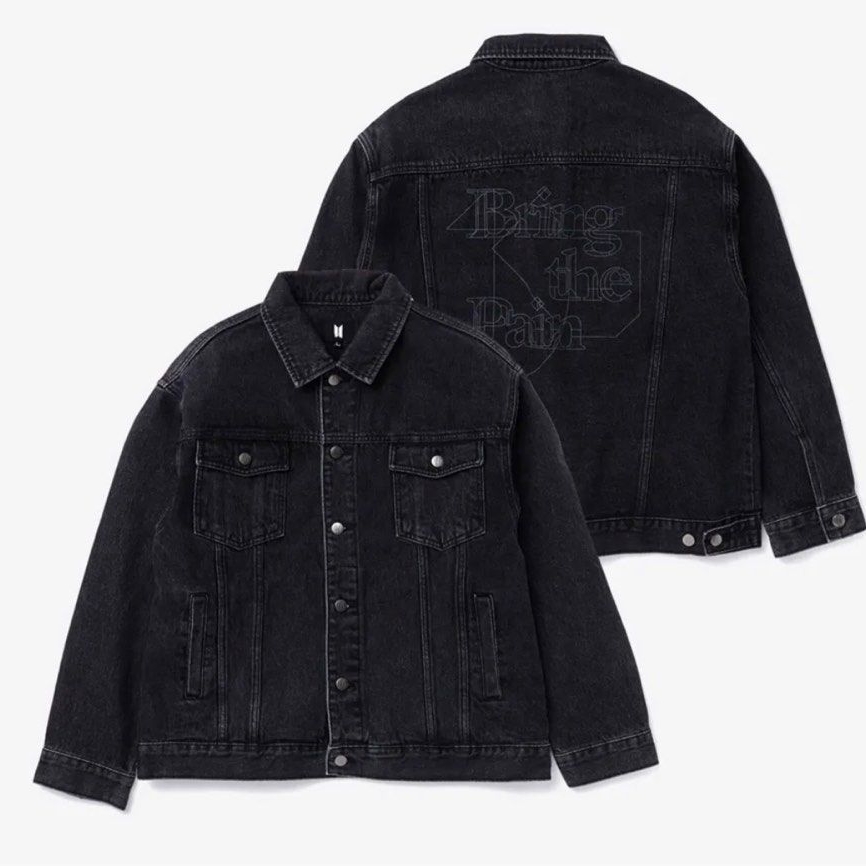 BTS Map Of The Soul 快閃店 Denim Jacket 牛仔外套(L)