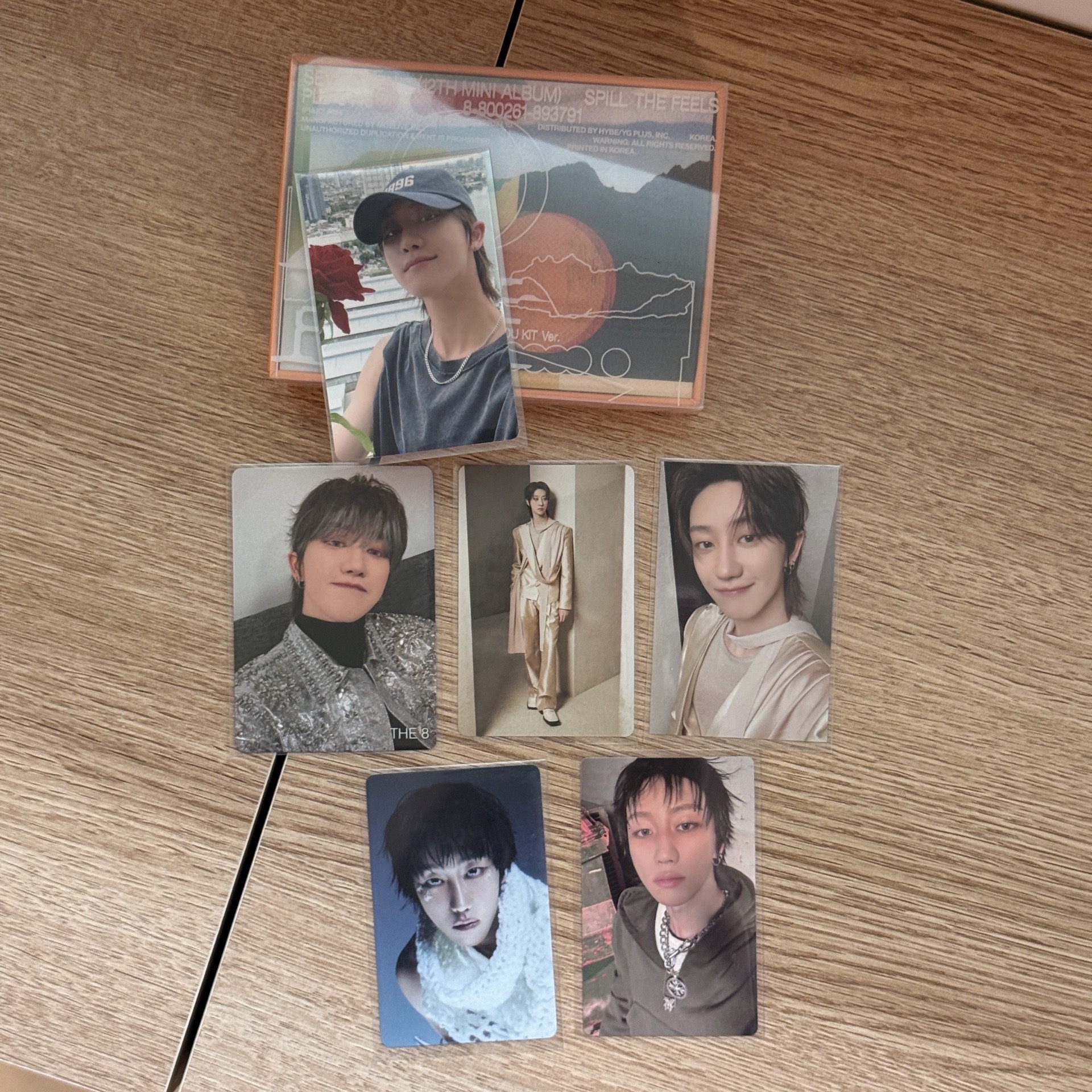 SEVENTEEN 迷12橘版 Kit the8 徐明浩 全專 加贈物