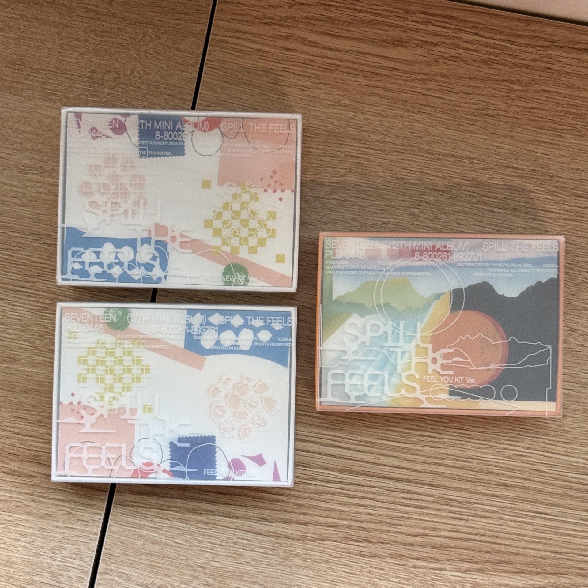 SEVENTEEN 迷12kit 空專