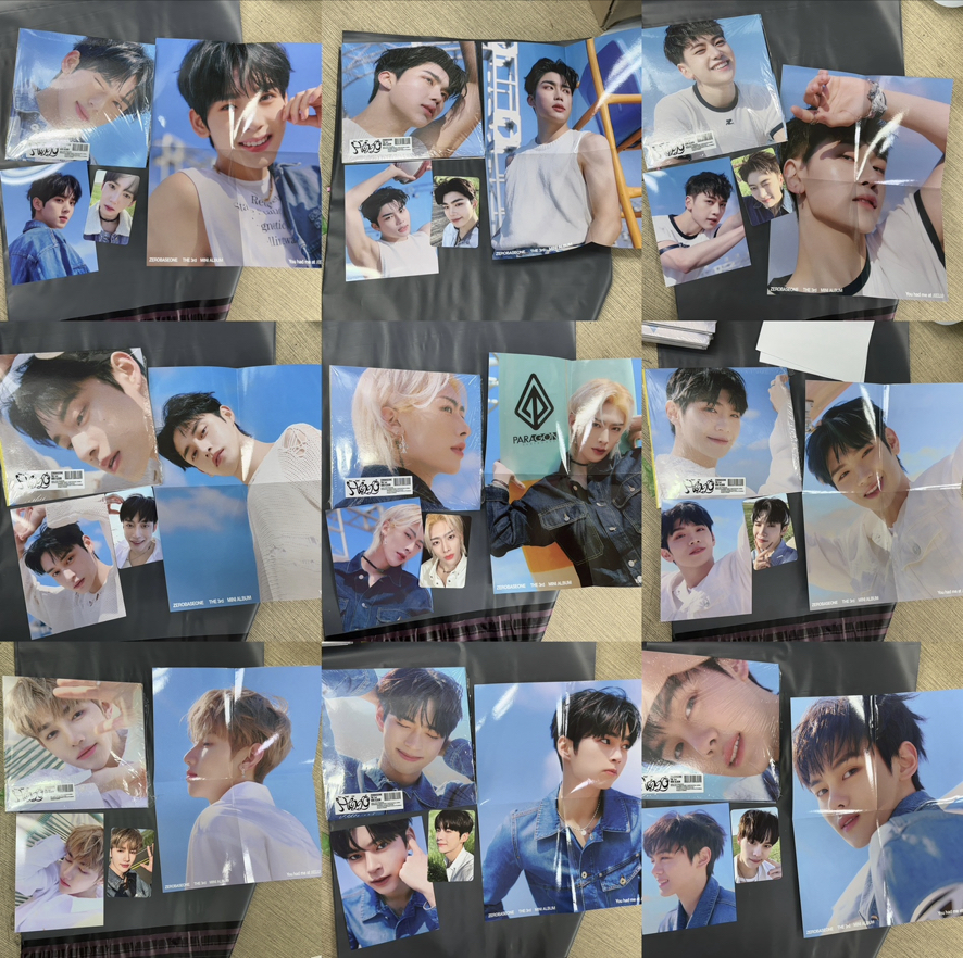 ZB1 迷三 單封 已拆配好全專