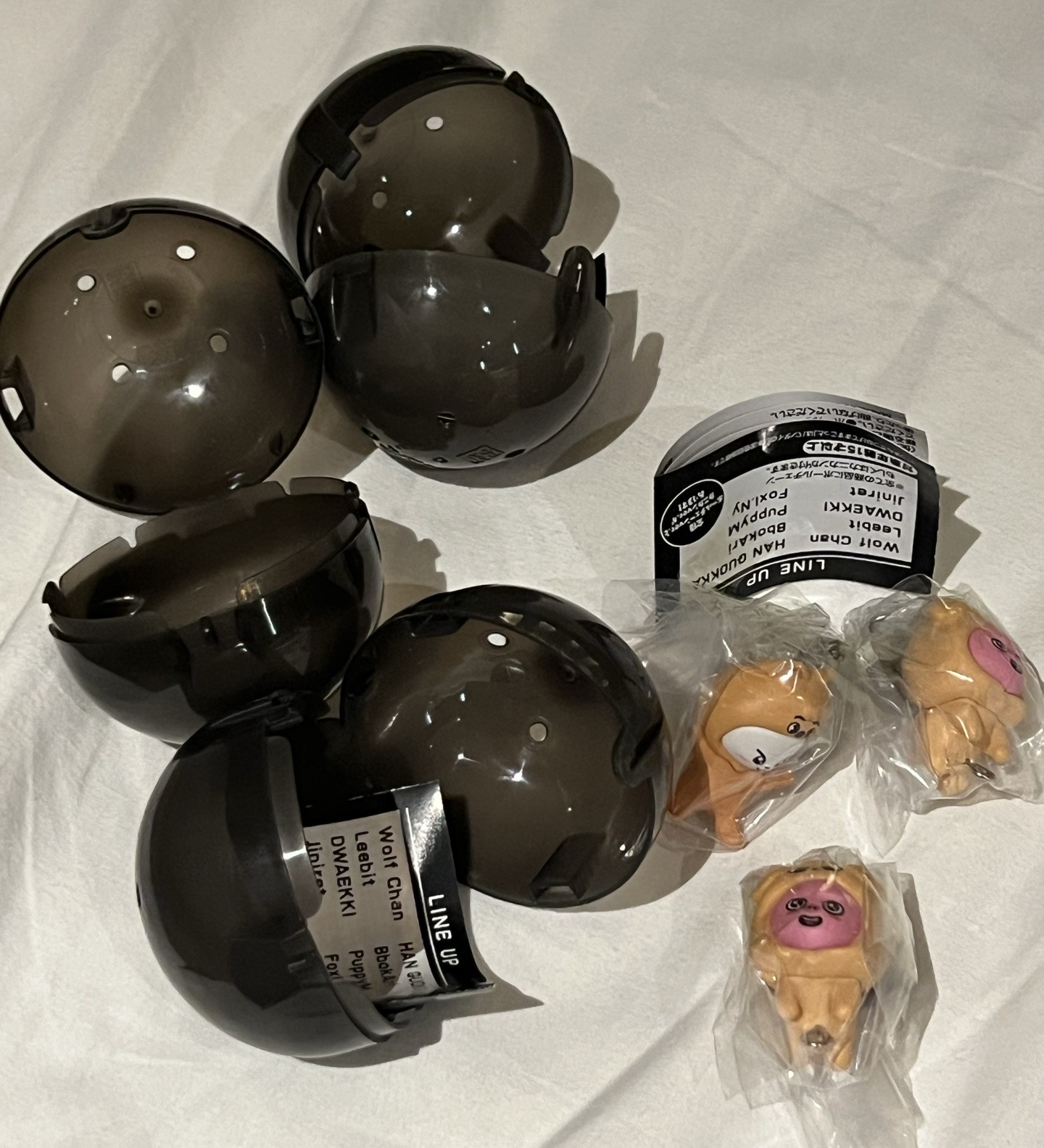 兩個 含扭蛋盒 旻 彬 