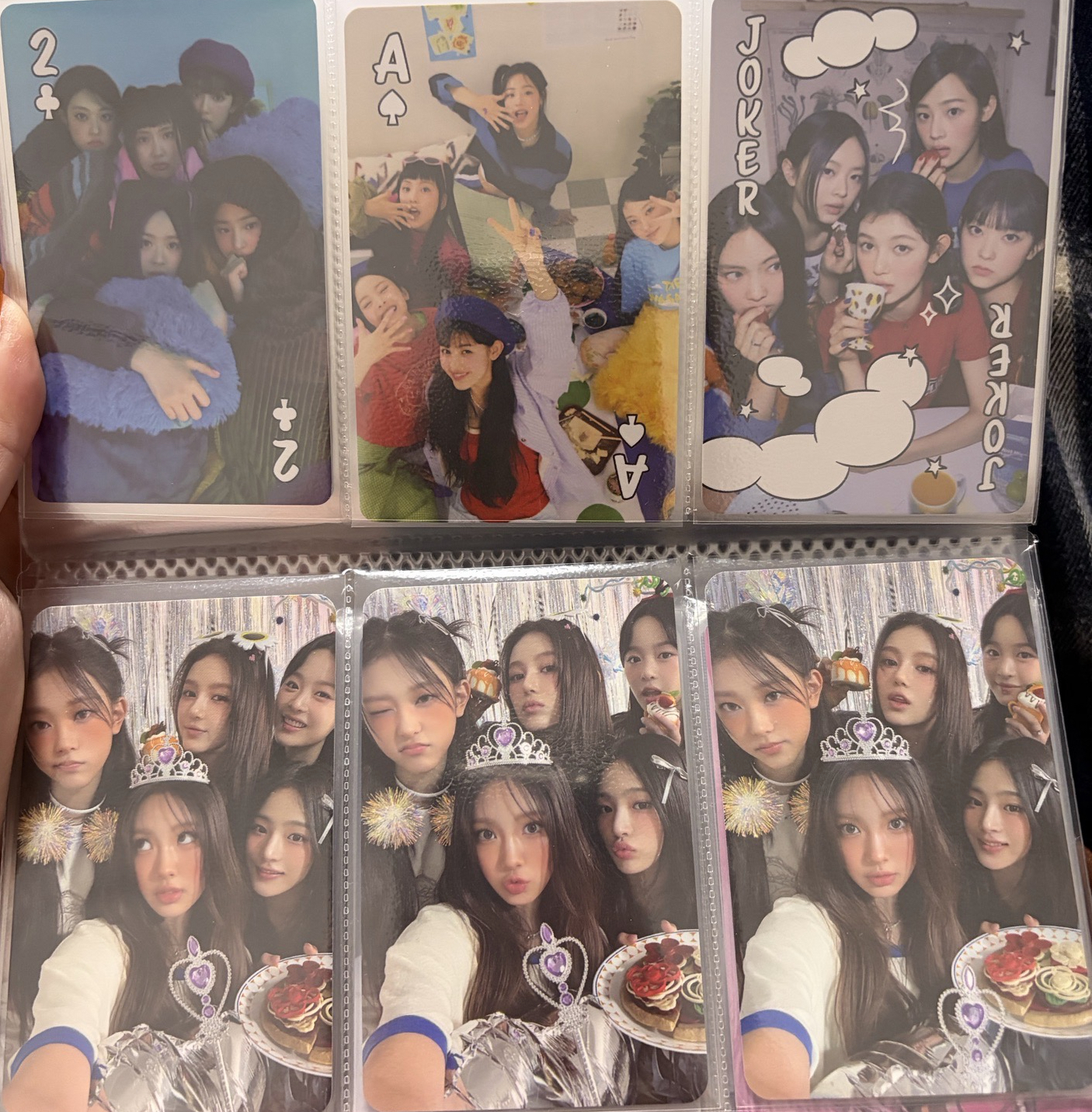 NewJeans 團卡 年曆卡
